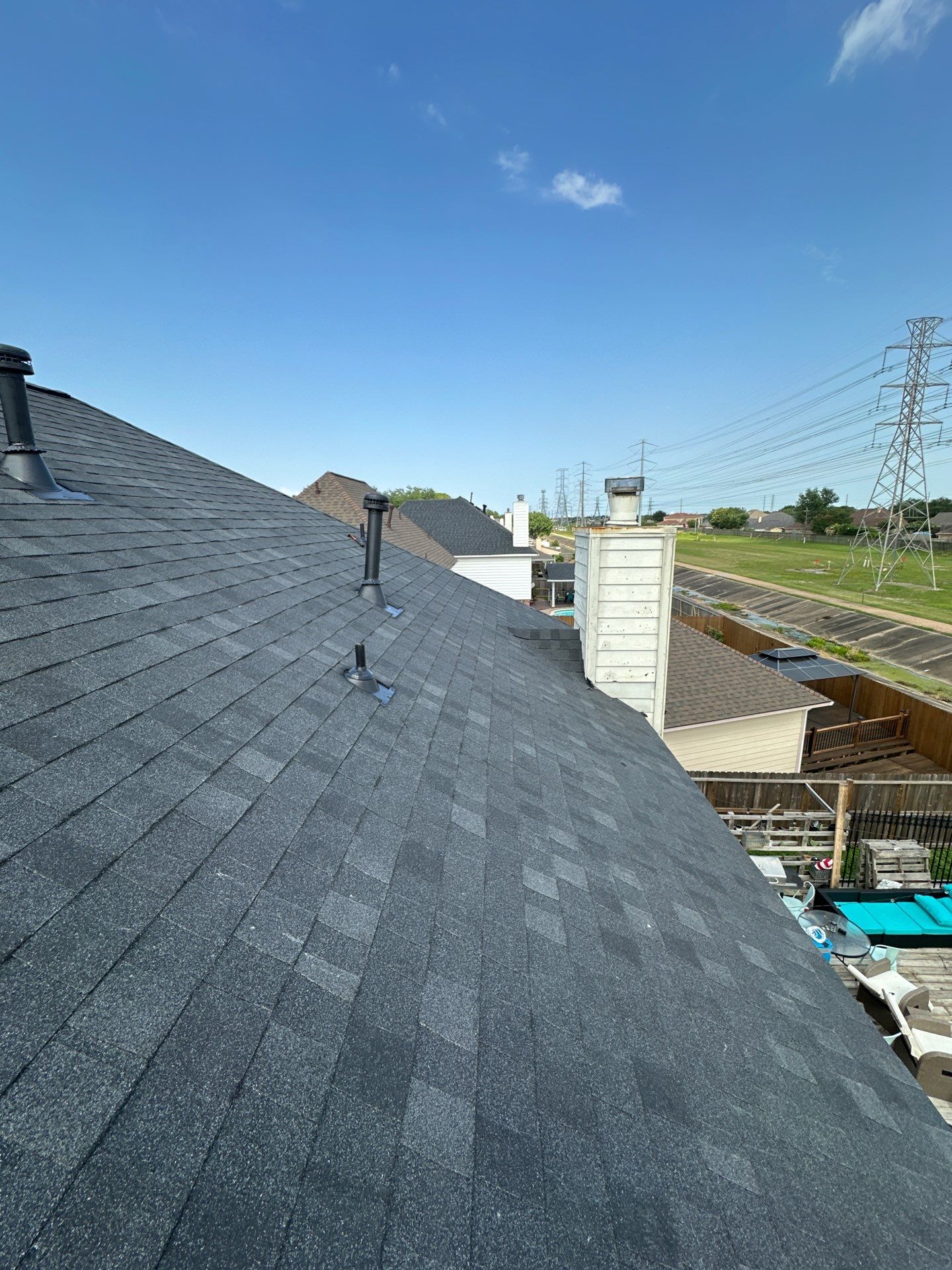 Project in Deer Park by Motion Roofing