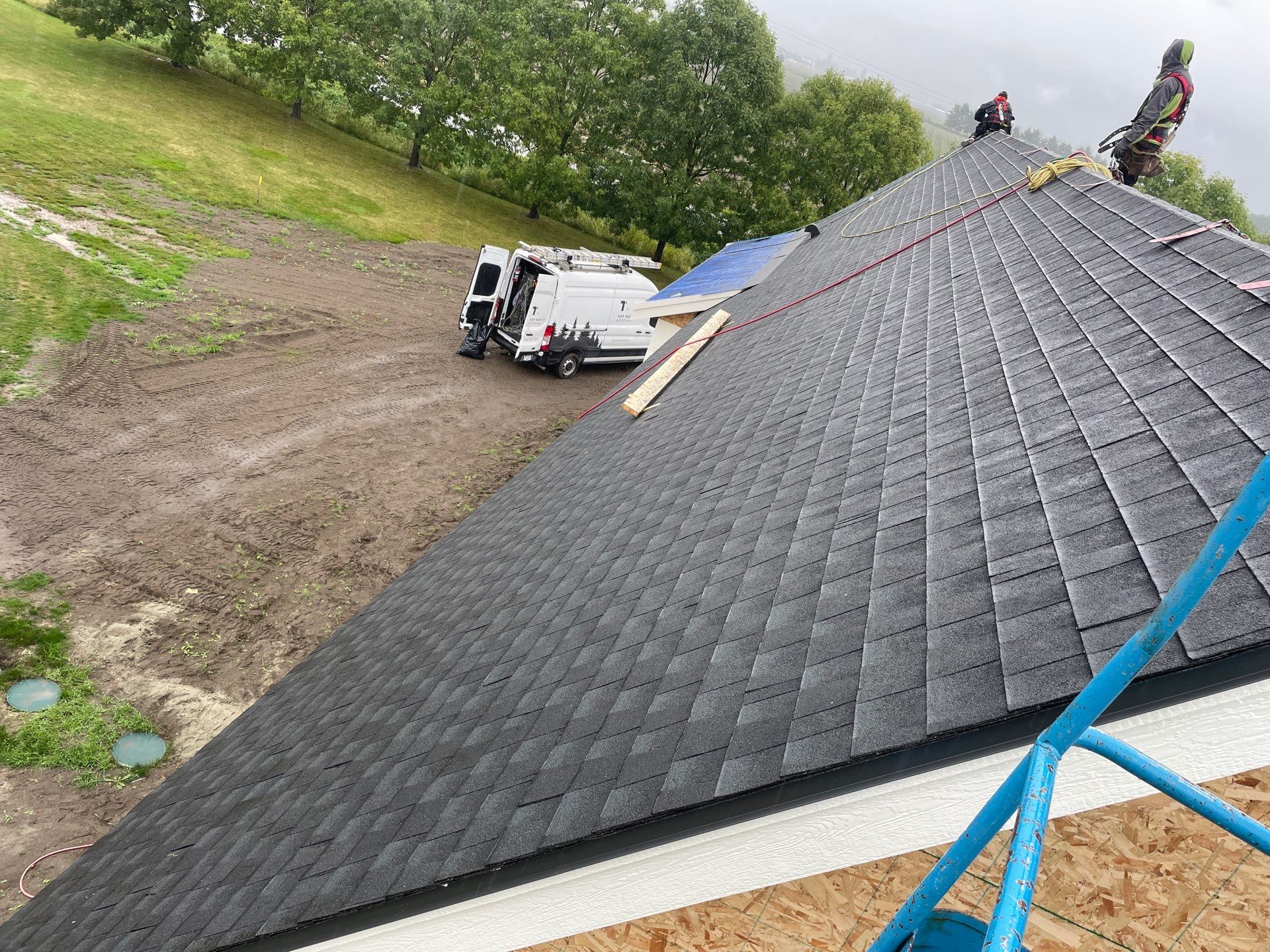 Residential New Construction by Top Notch Roofing Inc