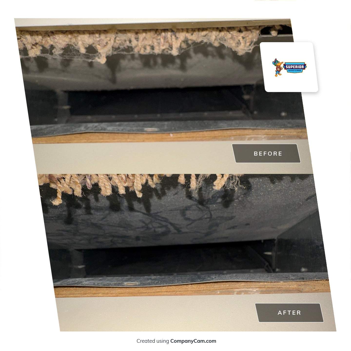 Air Duct Cleaning With a Vacuum Truck in Austintown, OH by Superior Air Duct Cleaning