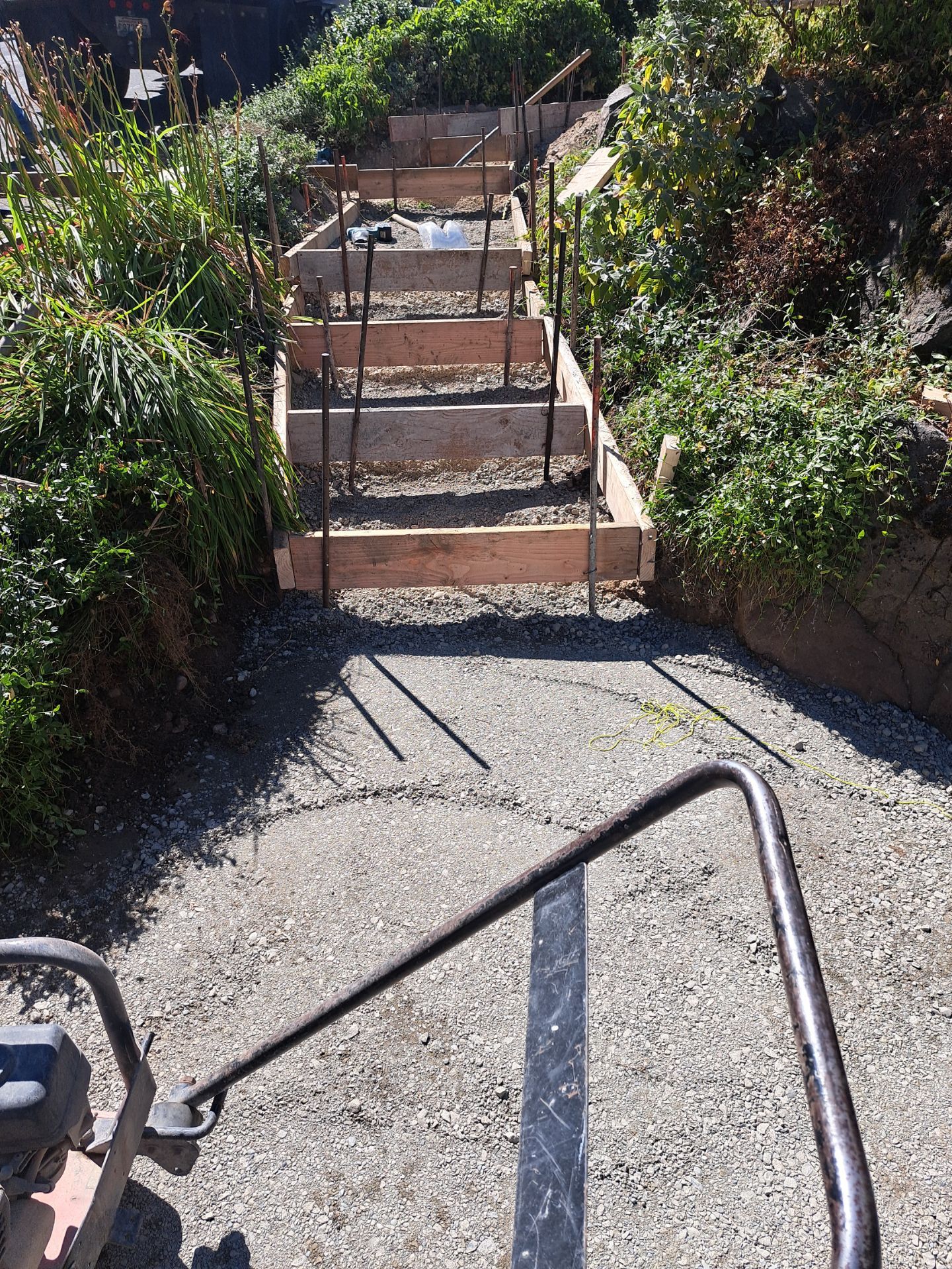 Front Driveway & Stairs Concrete Renovation | Kenmore  by Jireh Asphalt & Concrete Inc 