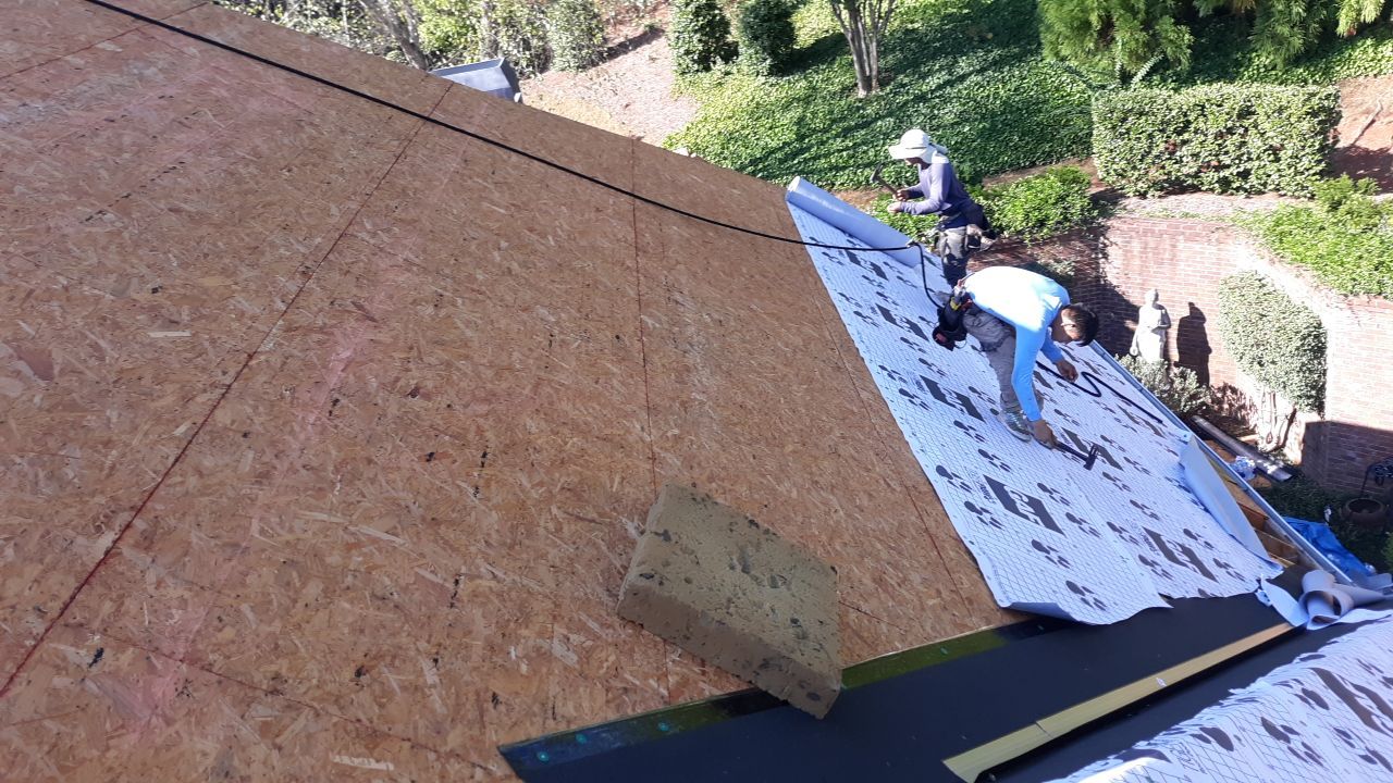 Residential Designer Roofing Installation with custom accent Copper Valleys. Calhoun GA by Georgia Roof Advisors
