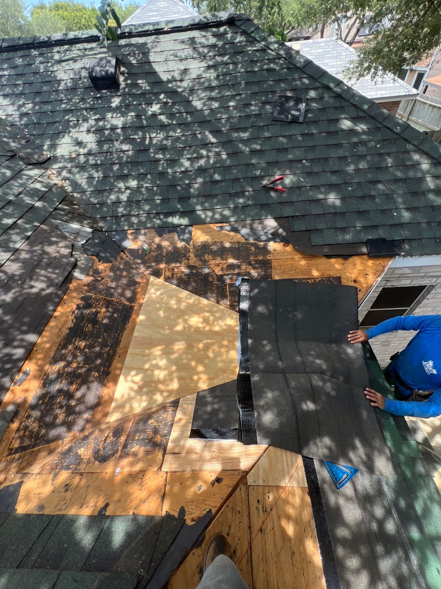 Rotting away under the Oaks by Bayfront Roofing and Construction