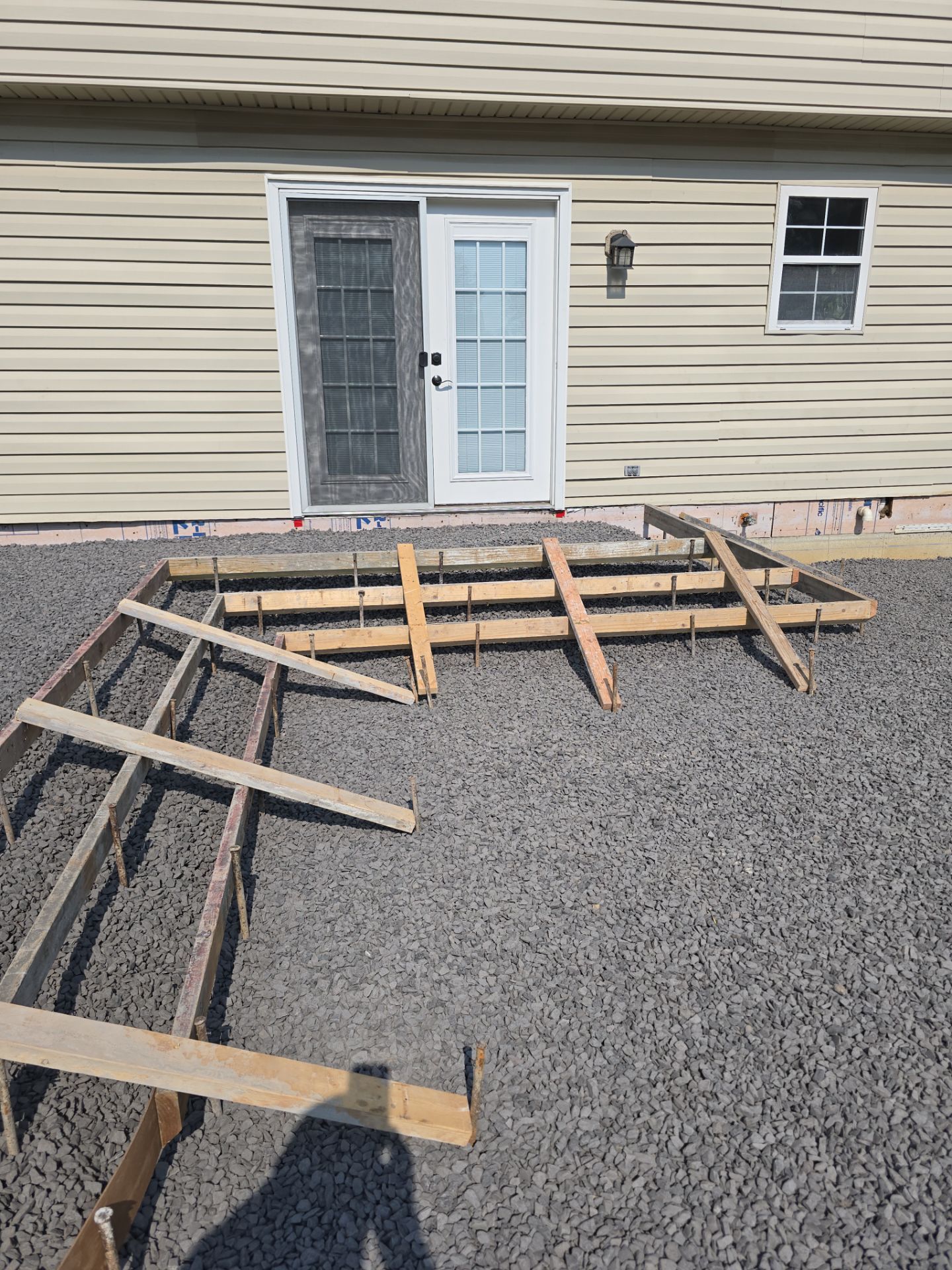 Stamped Pool Deck in Bear DE by Architectural Concrete Design