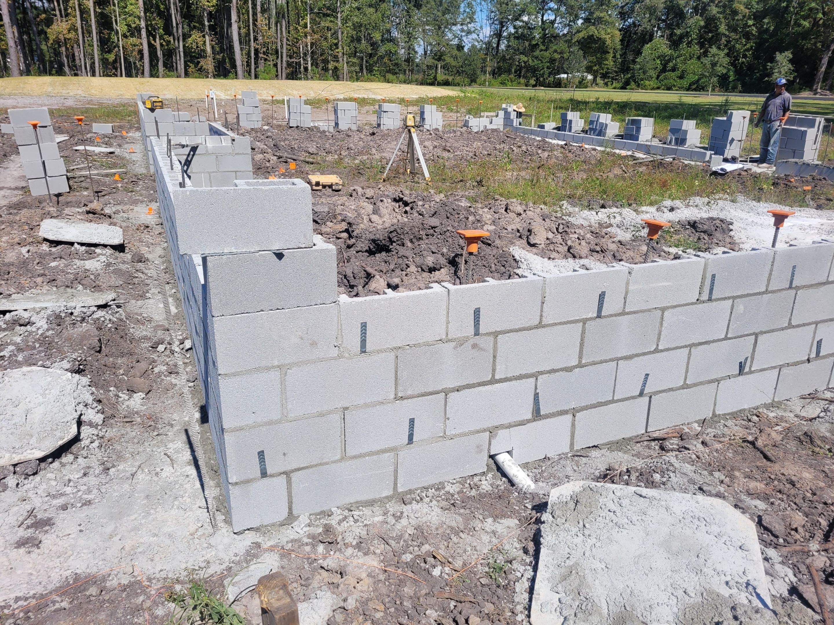 New Home Construction using brick and vertical vinyl by Cornerstone Home Builders, LLC