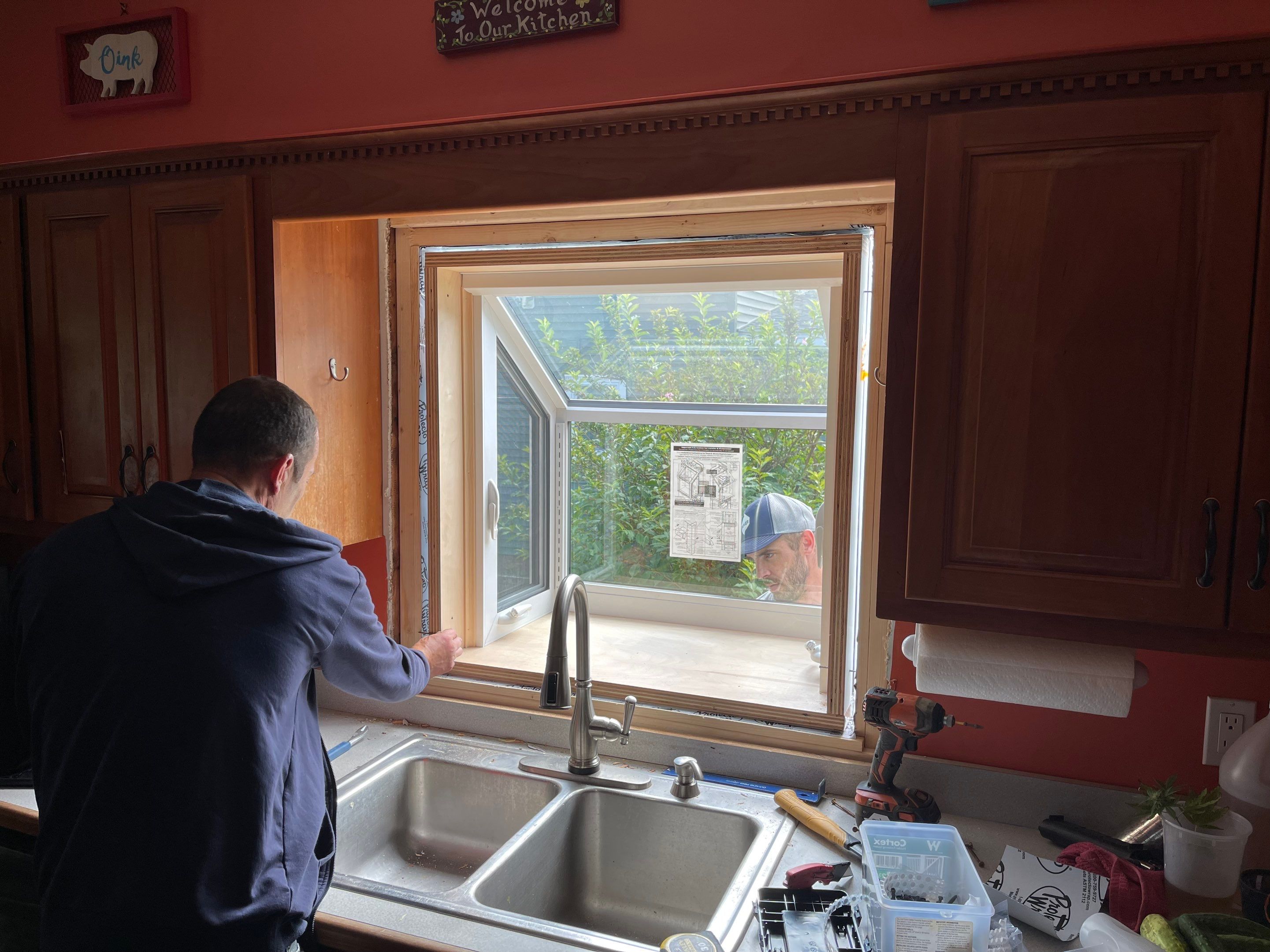 Window Installation using Custom Window by Sensible Home Solutions