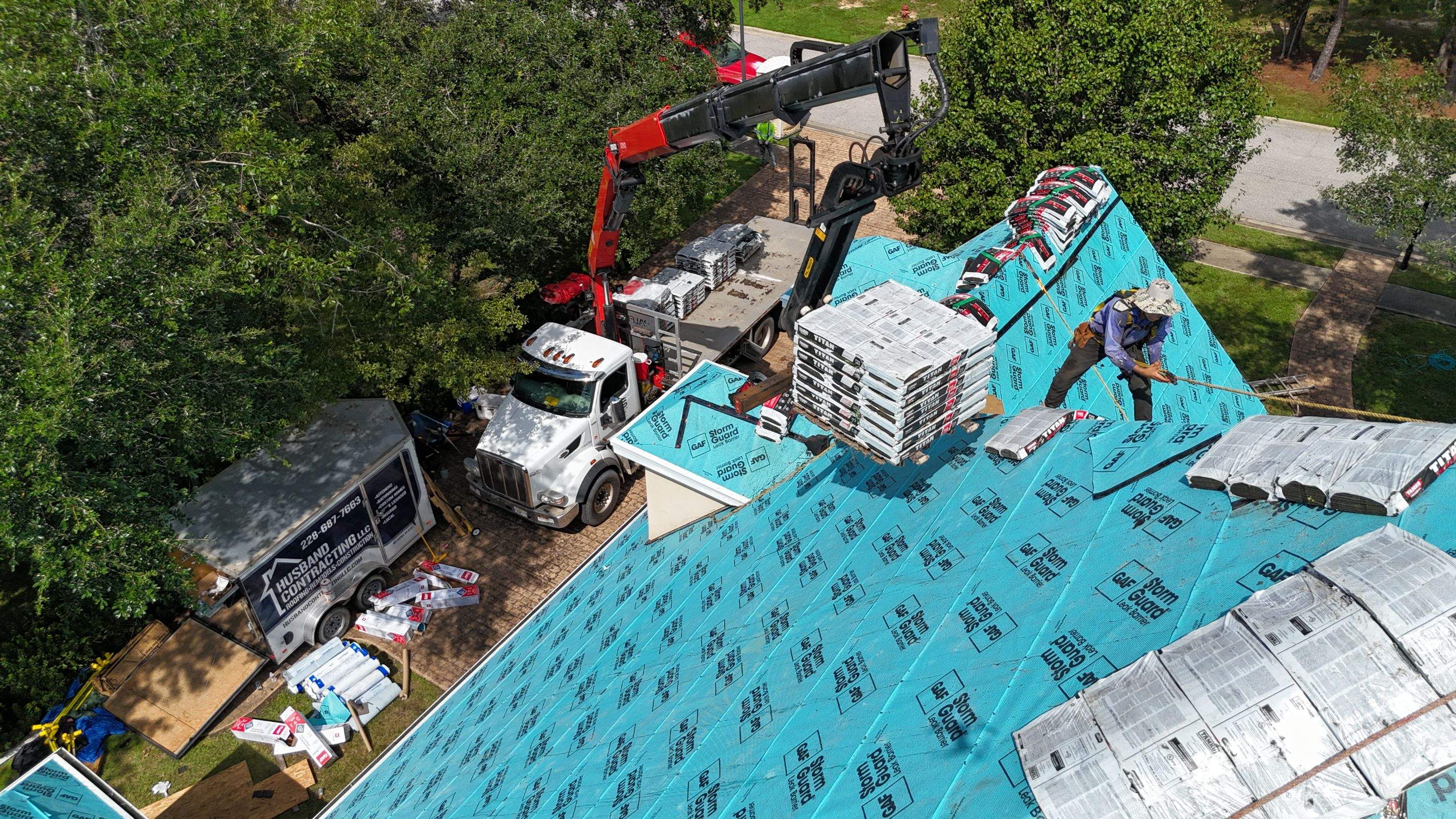 Insurance Project in Pass Christian by Husband Roofing & Contracting