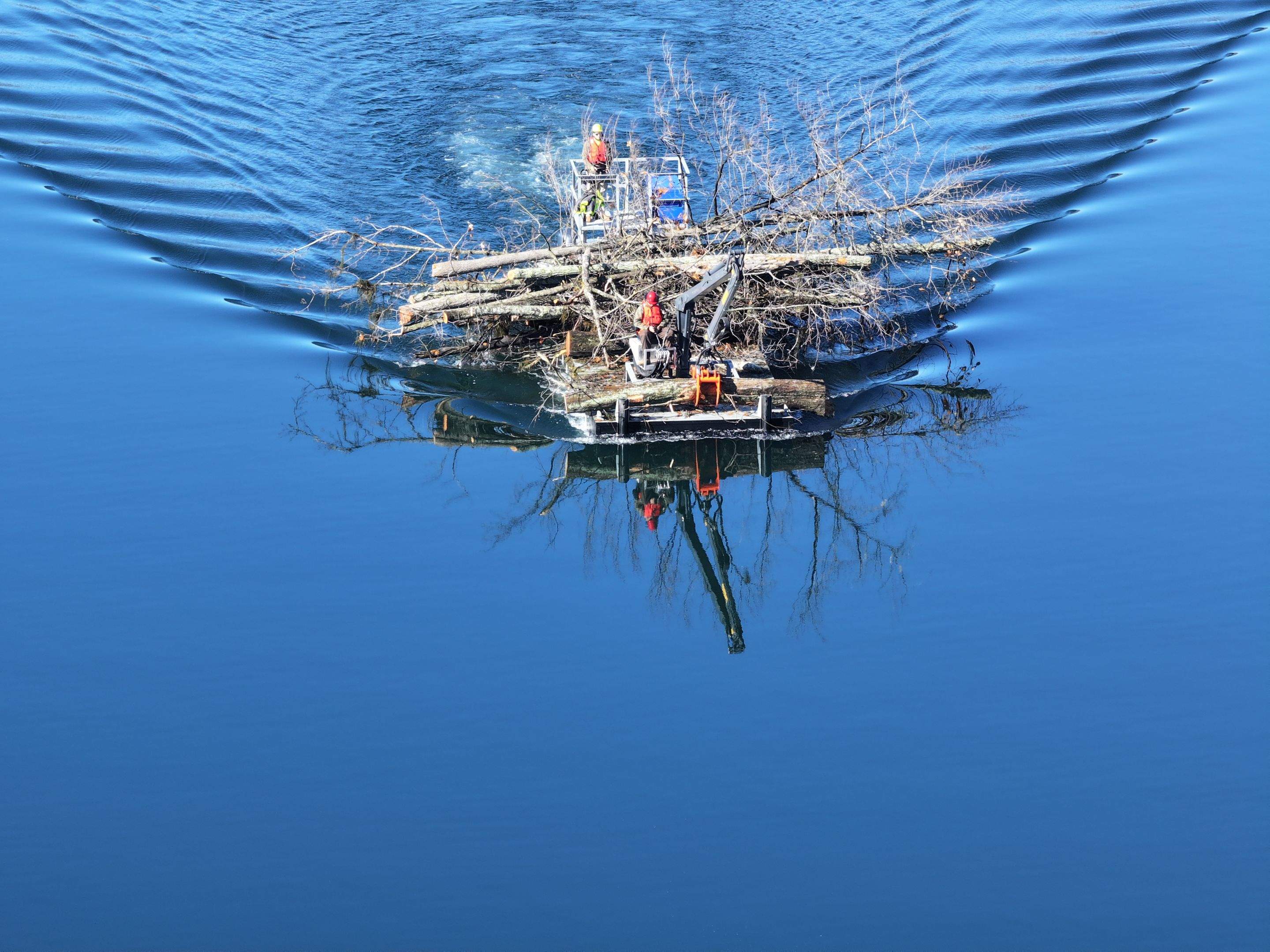 Custom Grapple Barges by MTM Enterprises