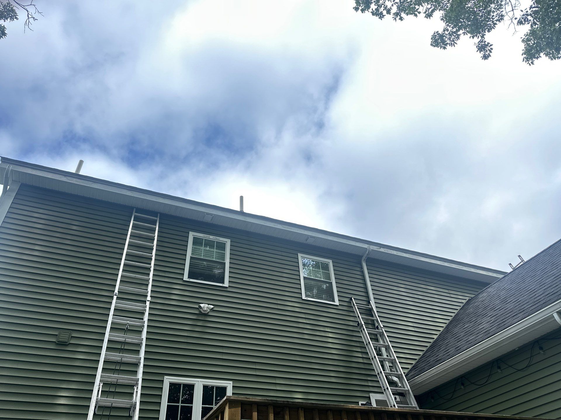 Gutter Cleaning & TREX Gutter Guard Installation in Wilmington, MA by Mighty Dog Roofing of Greater Middlesex County