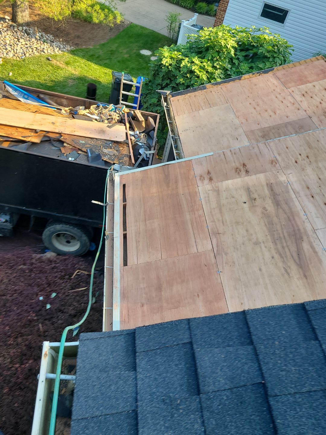 Vienna: Roof Replacement with CertainTeed Landmark Designer Shingles in Moire Black by RM Banning, Inc.