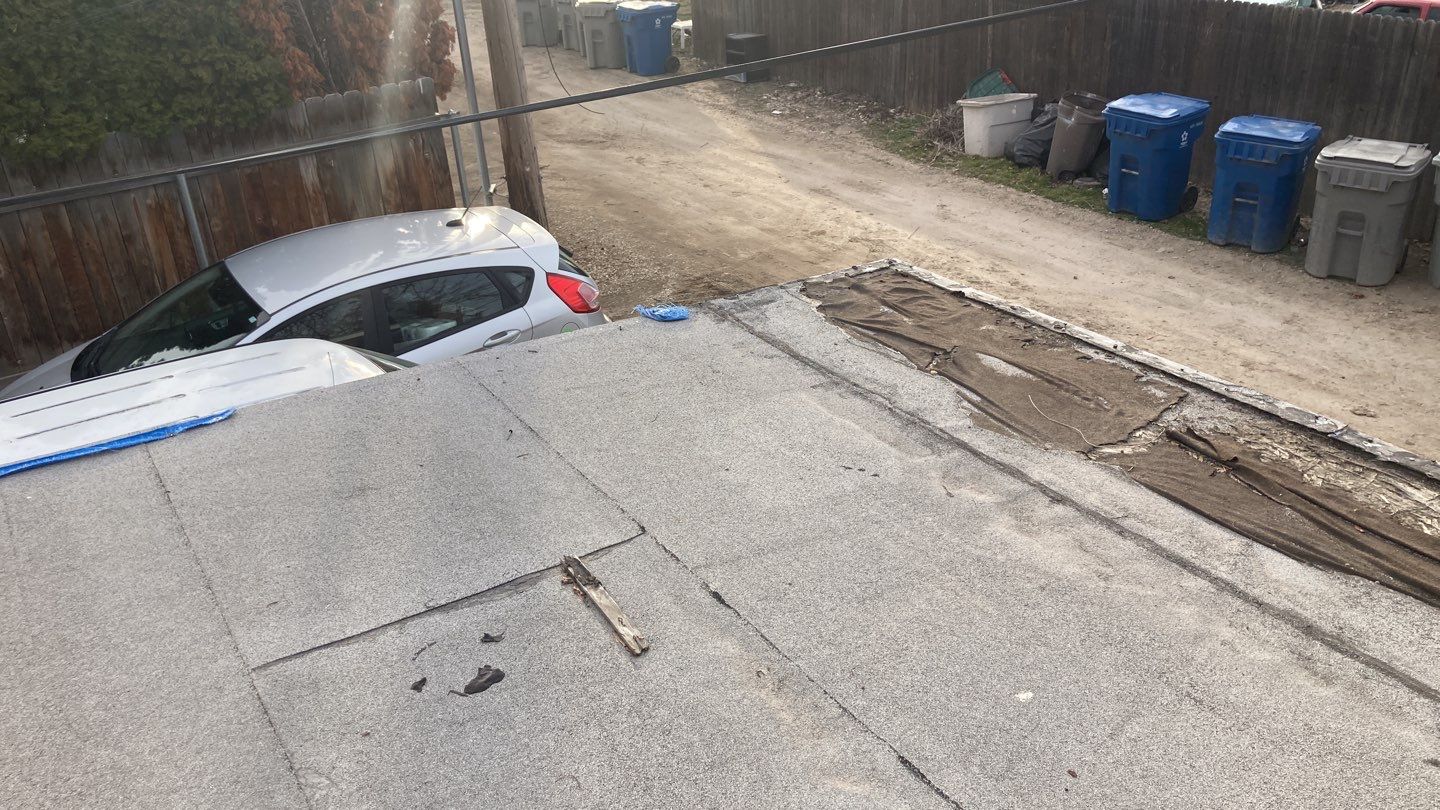 Low Pitch Residential Roofing Installation for damaged roof in Nampa by ID Roofing LLC