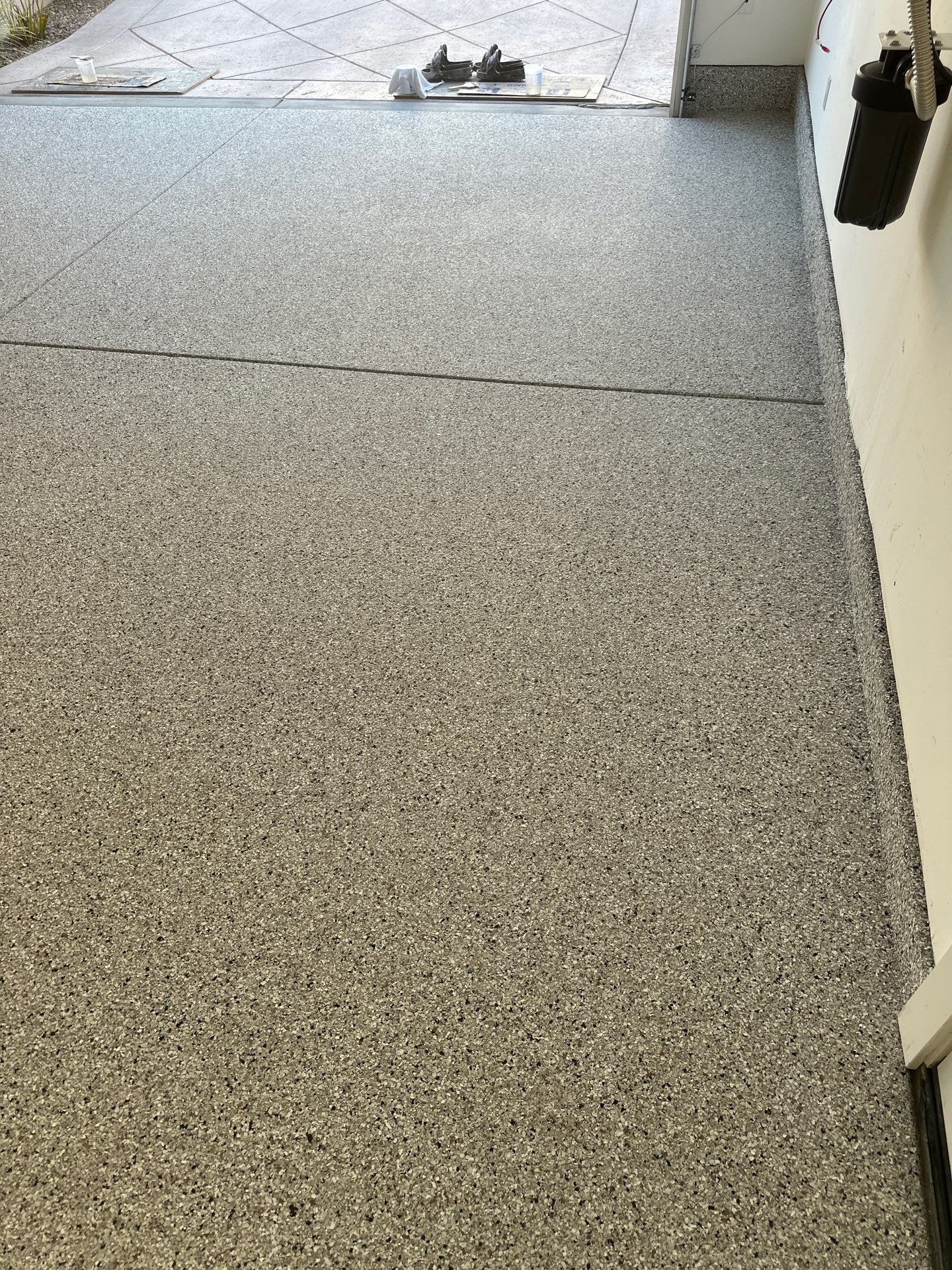 Polyurea Garage Floor Coating and Concrete Repair in San Luis Obispo by MGP Coatings
