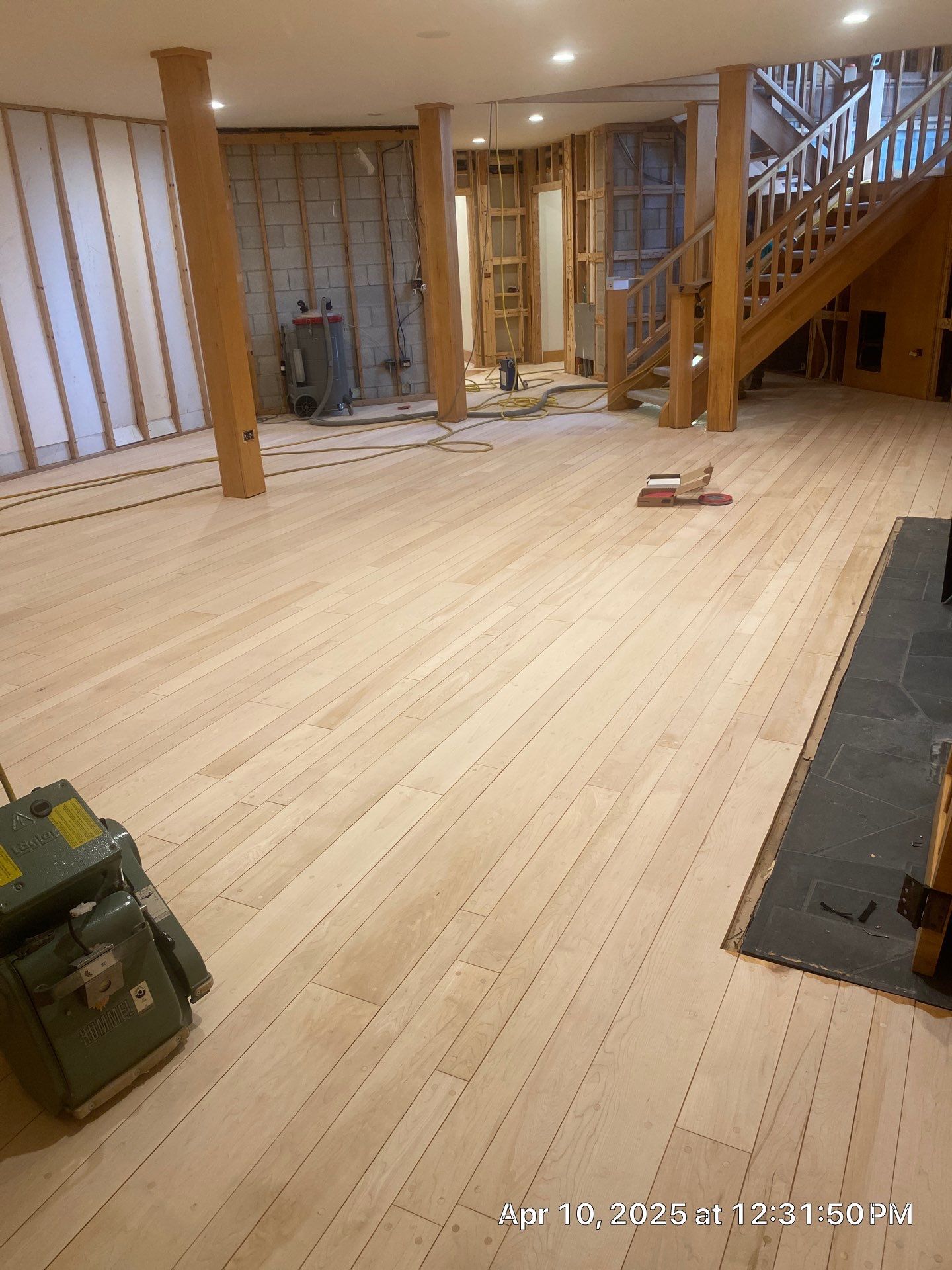 Refinish On Existing Maple by RTBaldwin Hardwood Floors