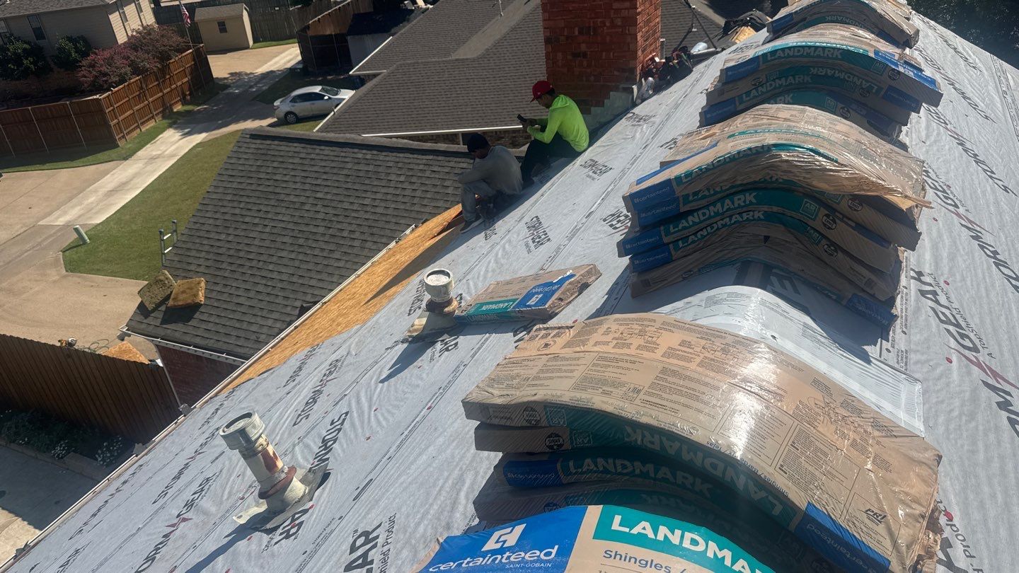 Project in Garland by Rhino Roofing and General Contracting, LLC