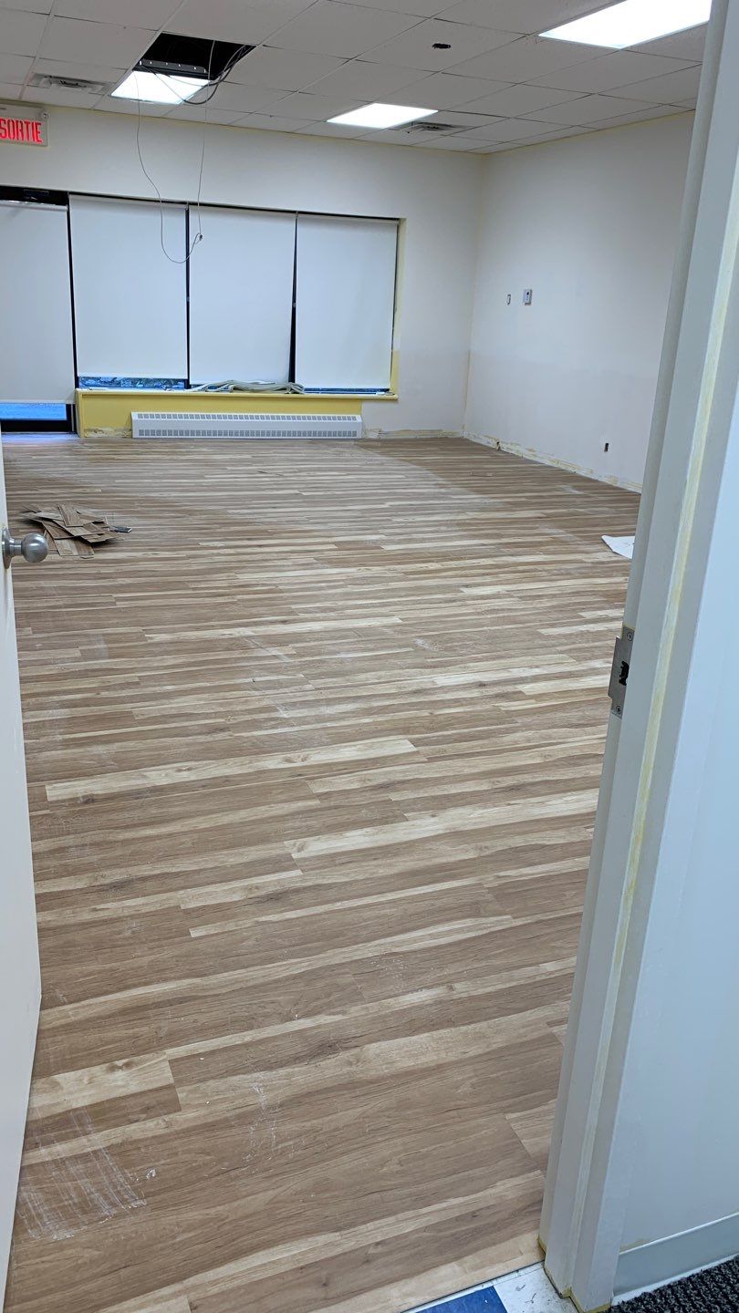 Floor Installation by Eco-Nature Construction Inc.