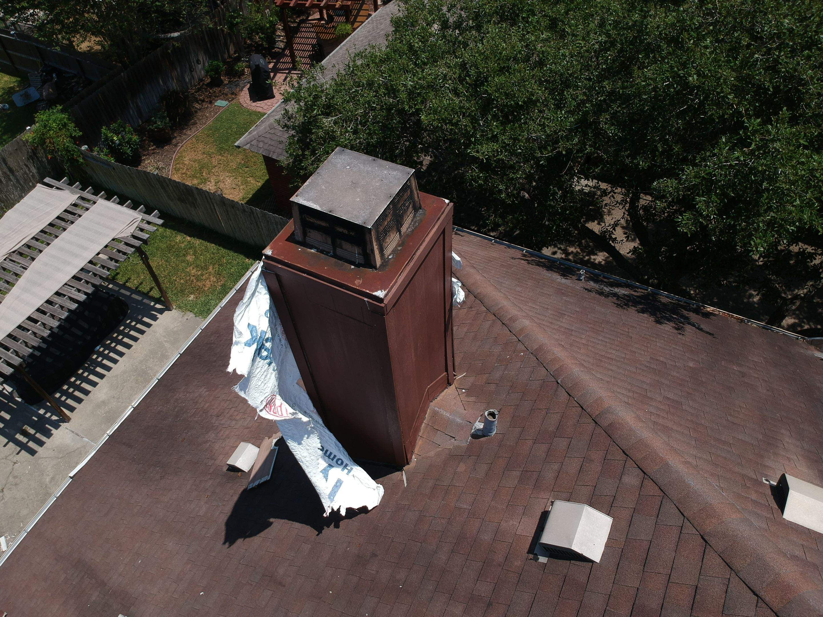 Residential Roofing Installation using Certainteed Landmark Moire Black by Galvan Roofing and Construction