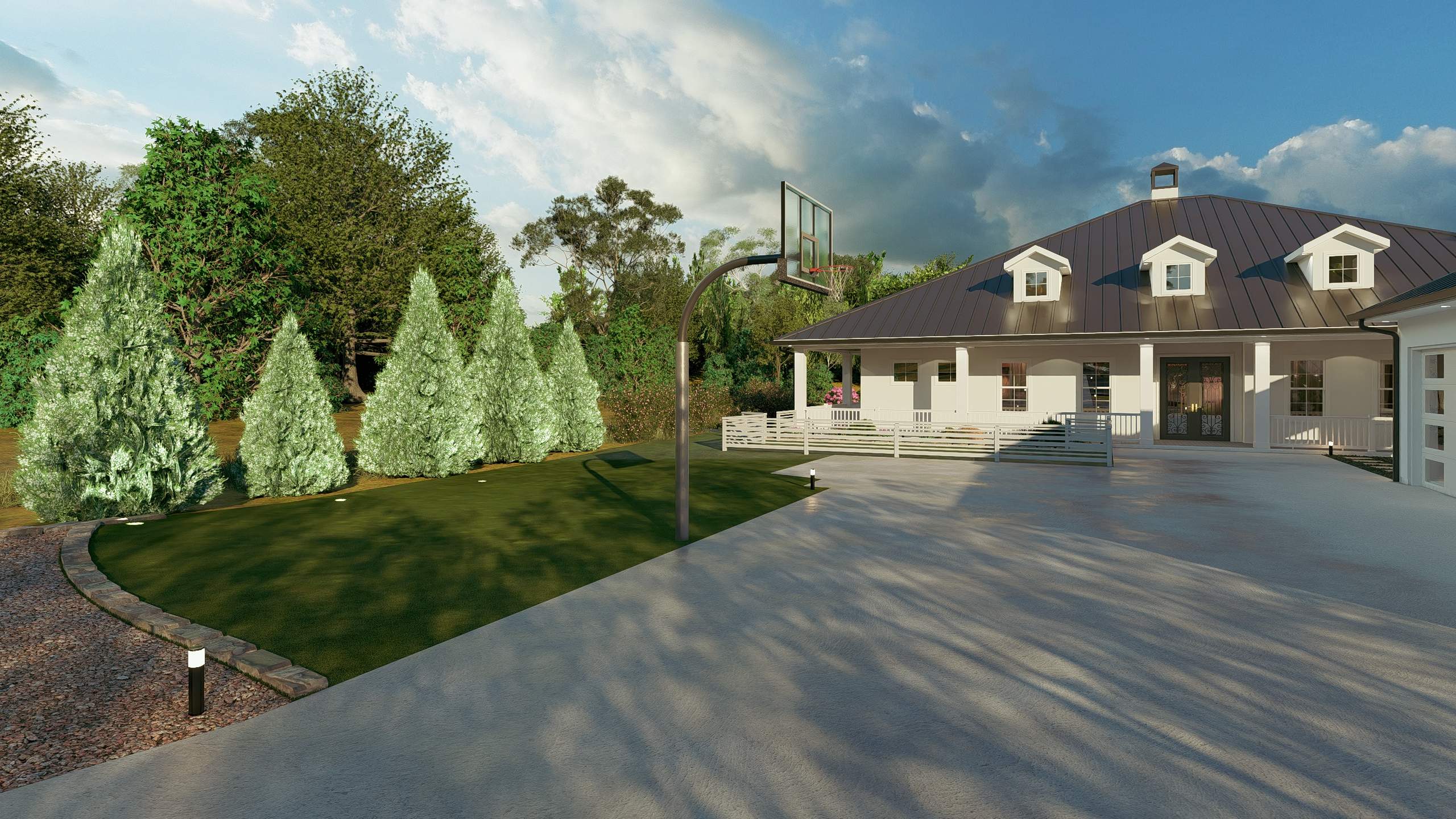 3D Design Render, San Antonio TX by Hole In One Lawns, LLC
