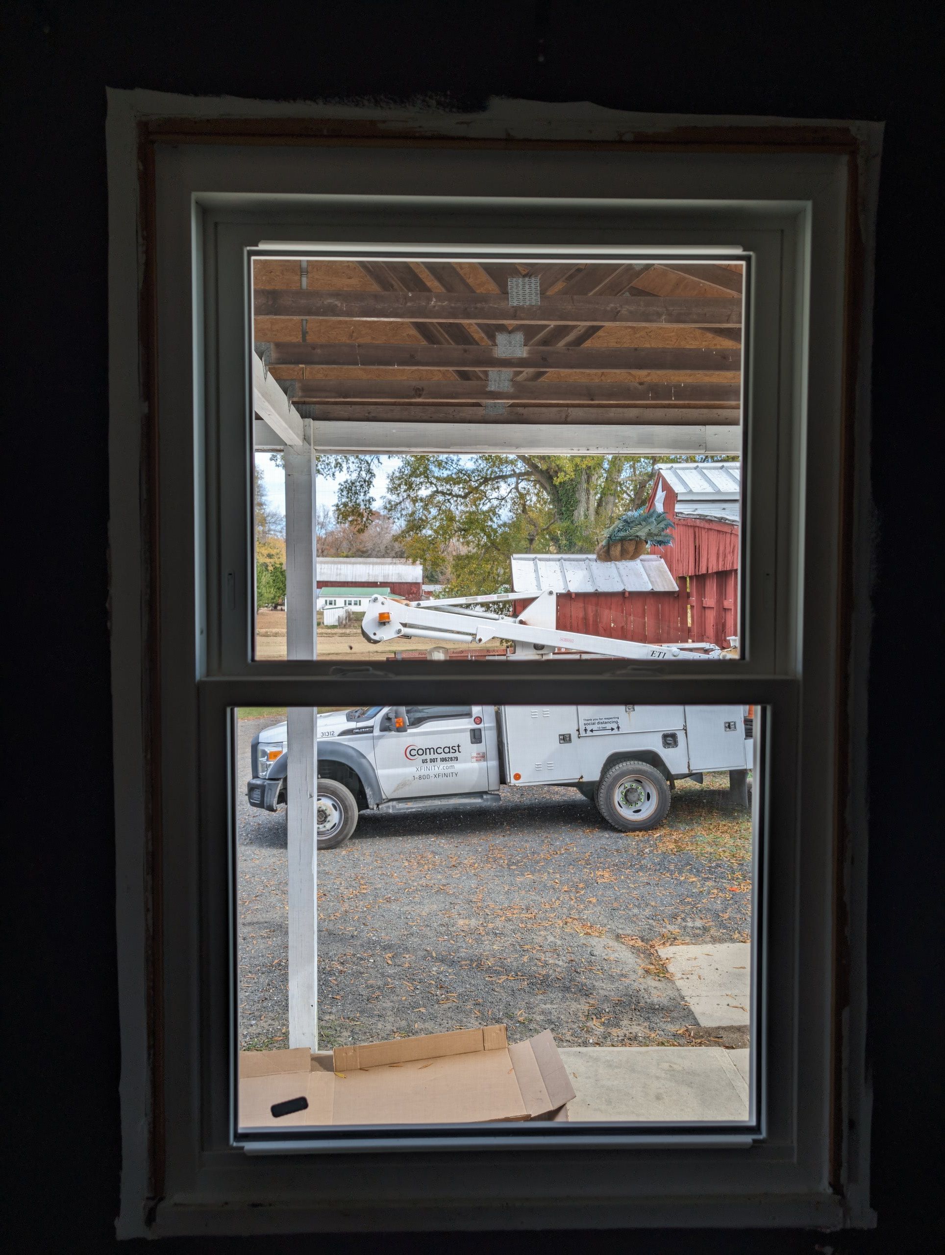 Window replacement using ProVia Aspect with black trim by Window Depot of Annapolis