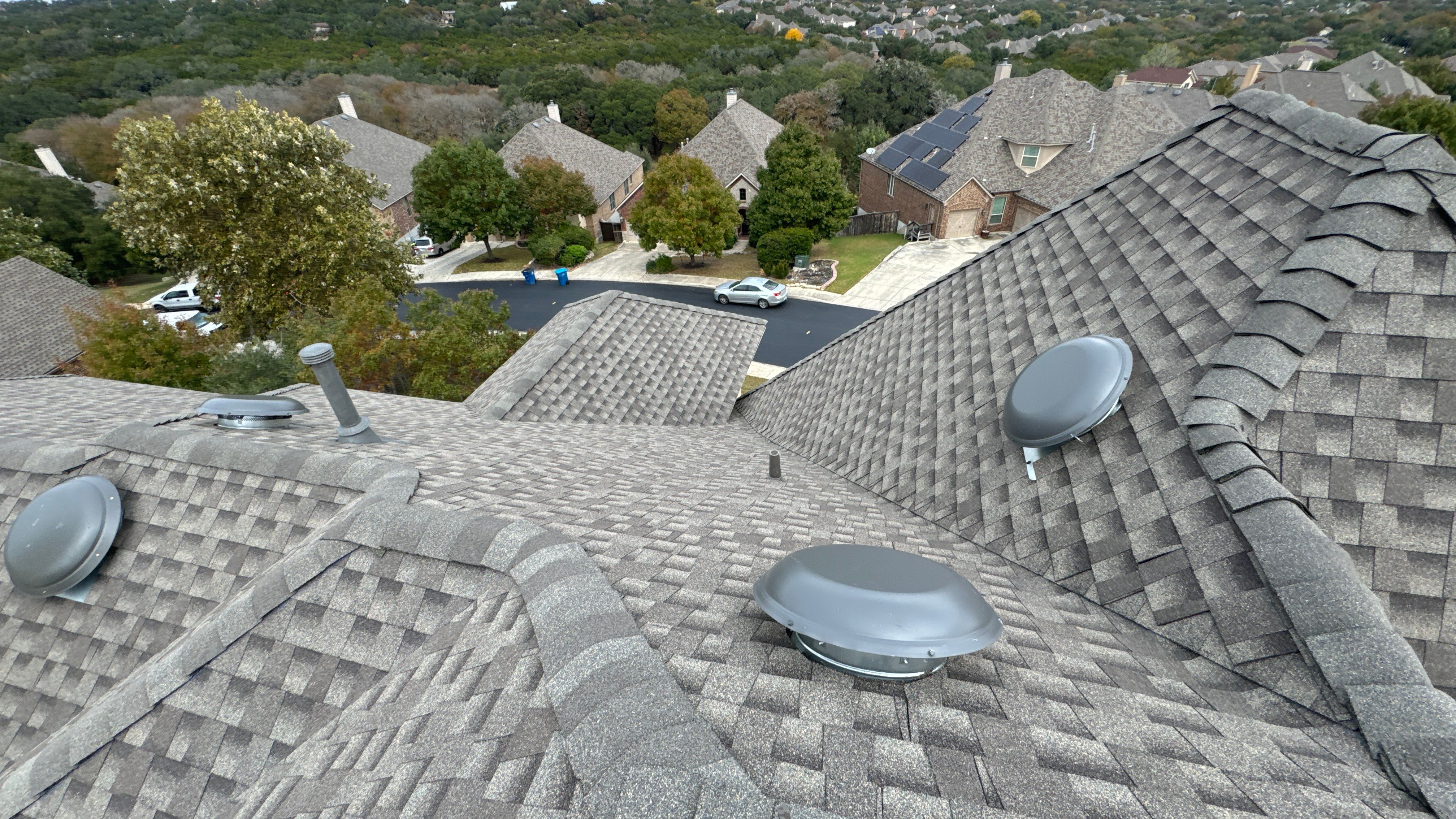 Residential Roof Replacement using GAF HDZ - Weathered Wood by Elite Roofing LLC