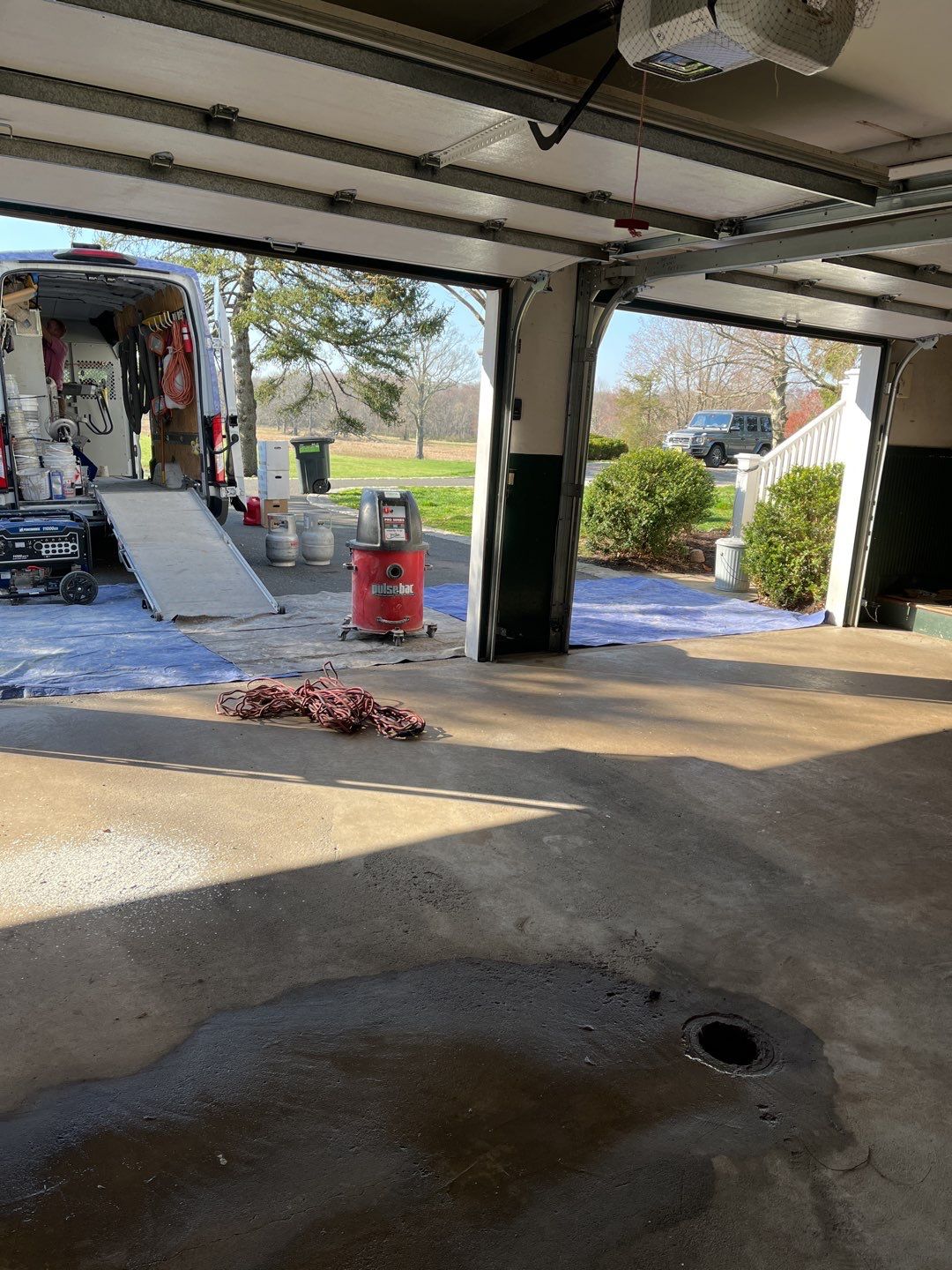 Garage in Pebble Beach by Spectrum Painting, LLC