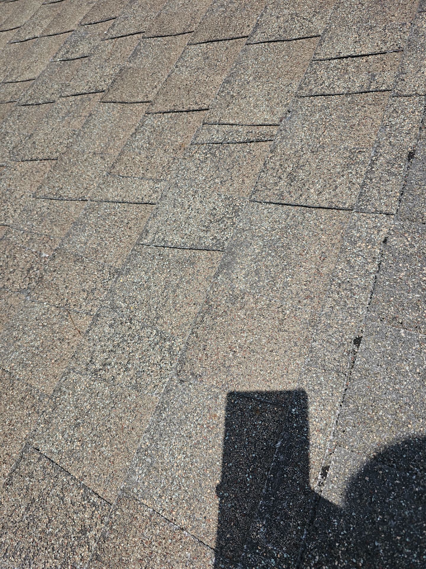 Hail Damage using Owen's Corning Duration (Lifetime) Shingles by Roof Repair Company