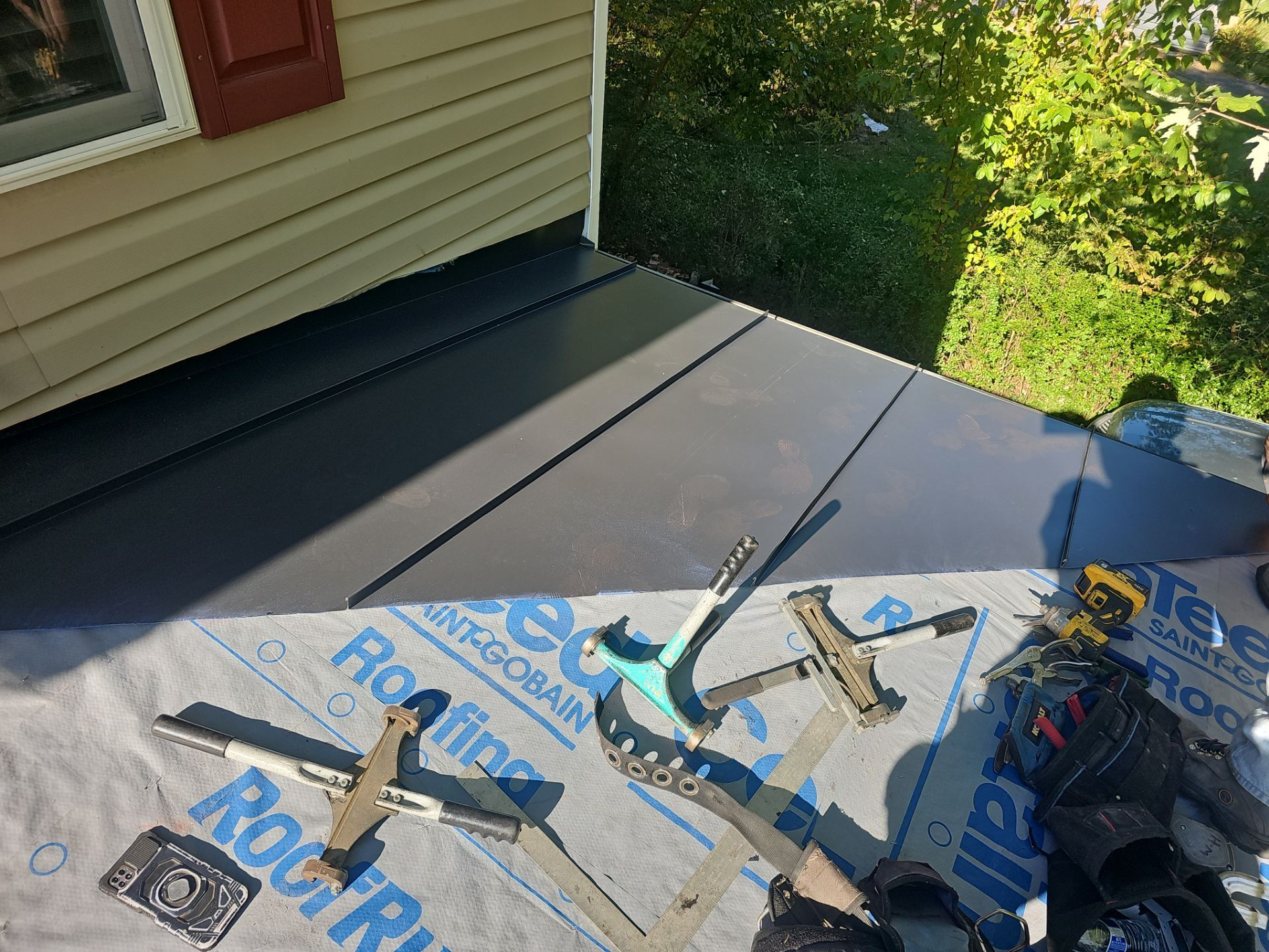 Metal Roof and Gutter Replacement by Winchester Roofing