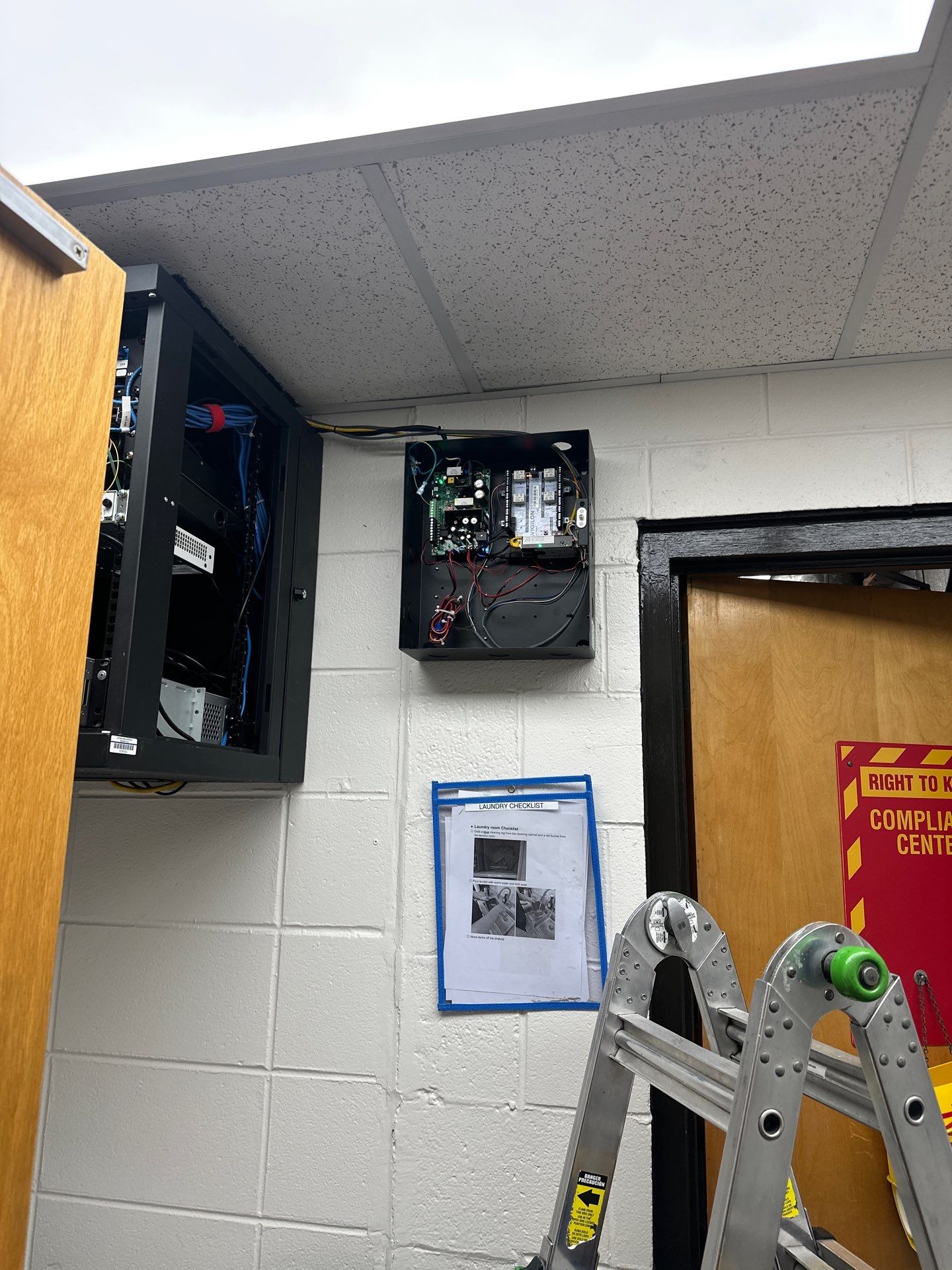 Project in Franklin Park by Umbrella Security Systems