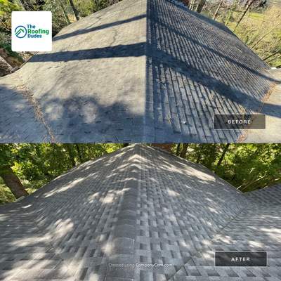 Residential Roofing Installation using Architectural Shingles