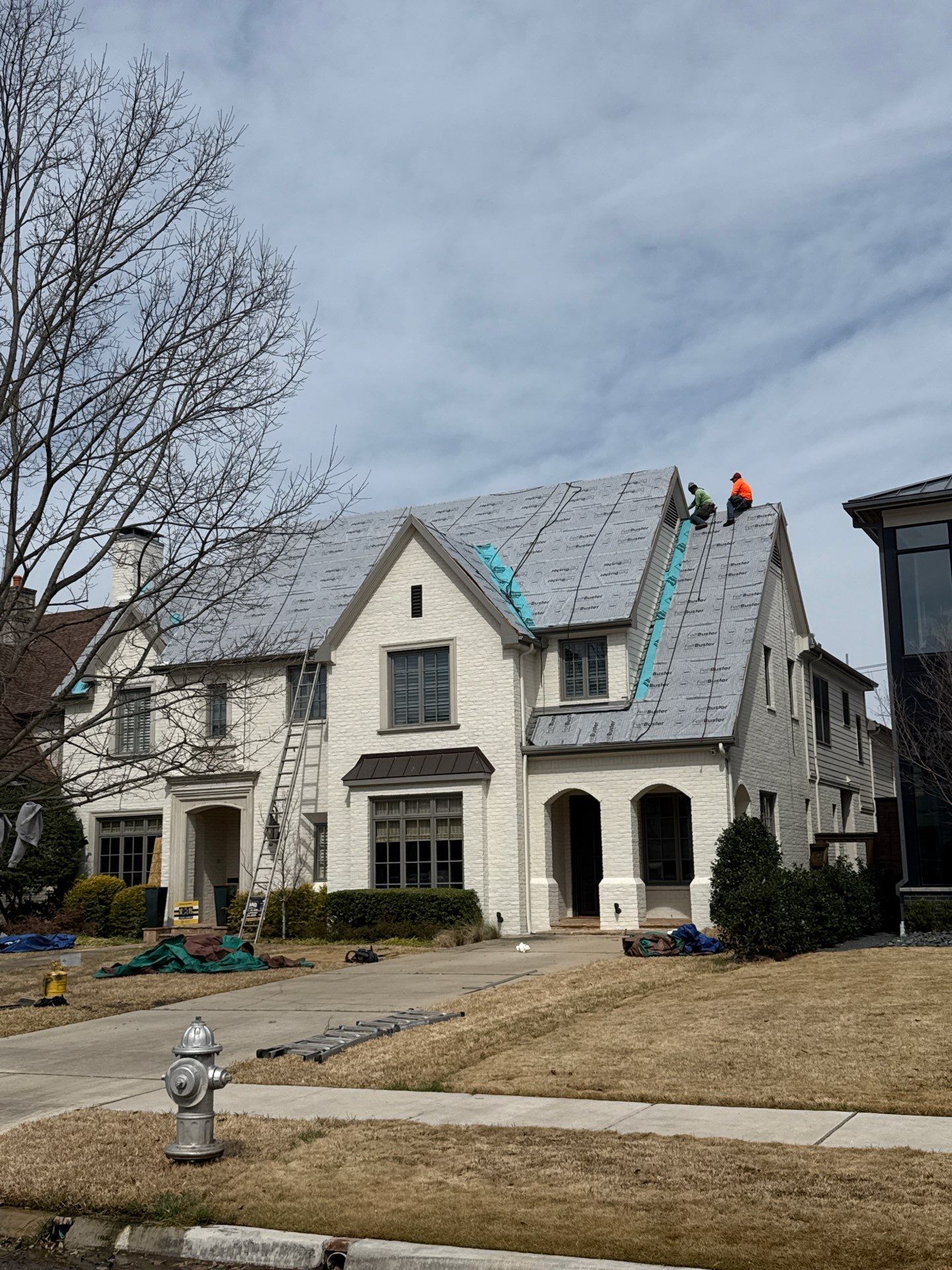 Project in Dallas by Zeus Exteriors