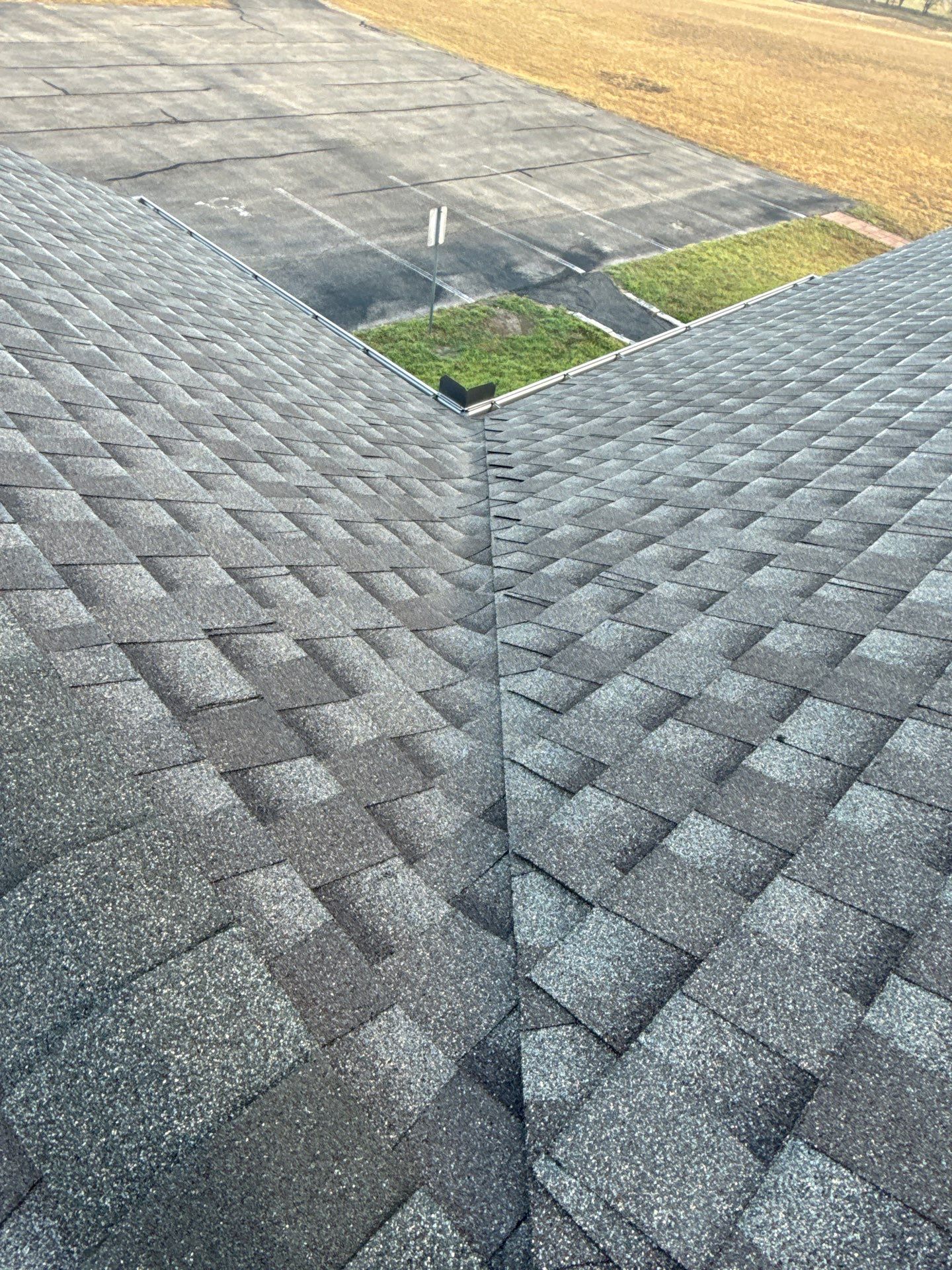 Commercial Roofing Installation using GAF - HDZ - Weathered Wood by Action Exteriors Austin