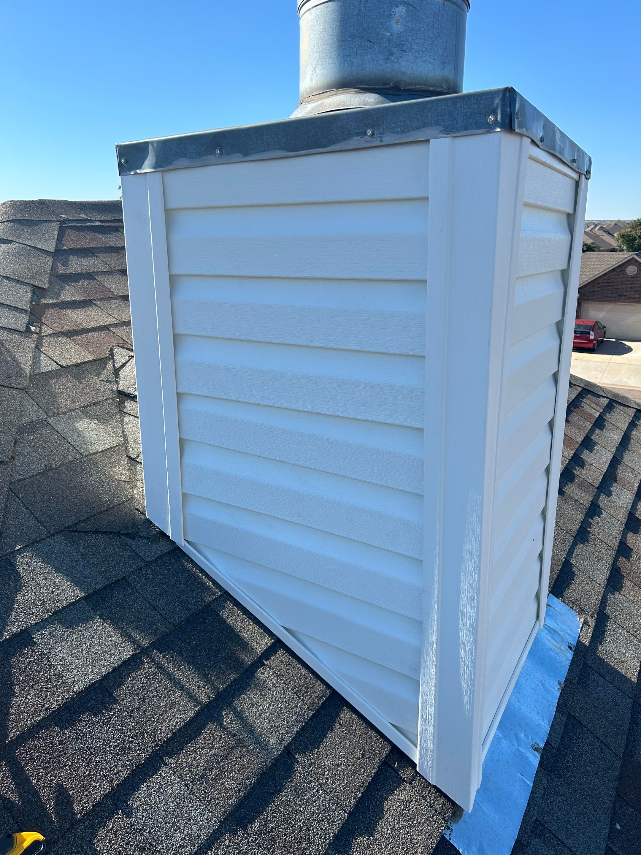 chimney repair in Yukon by McCann's Roofing and Construction