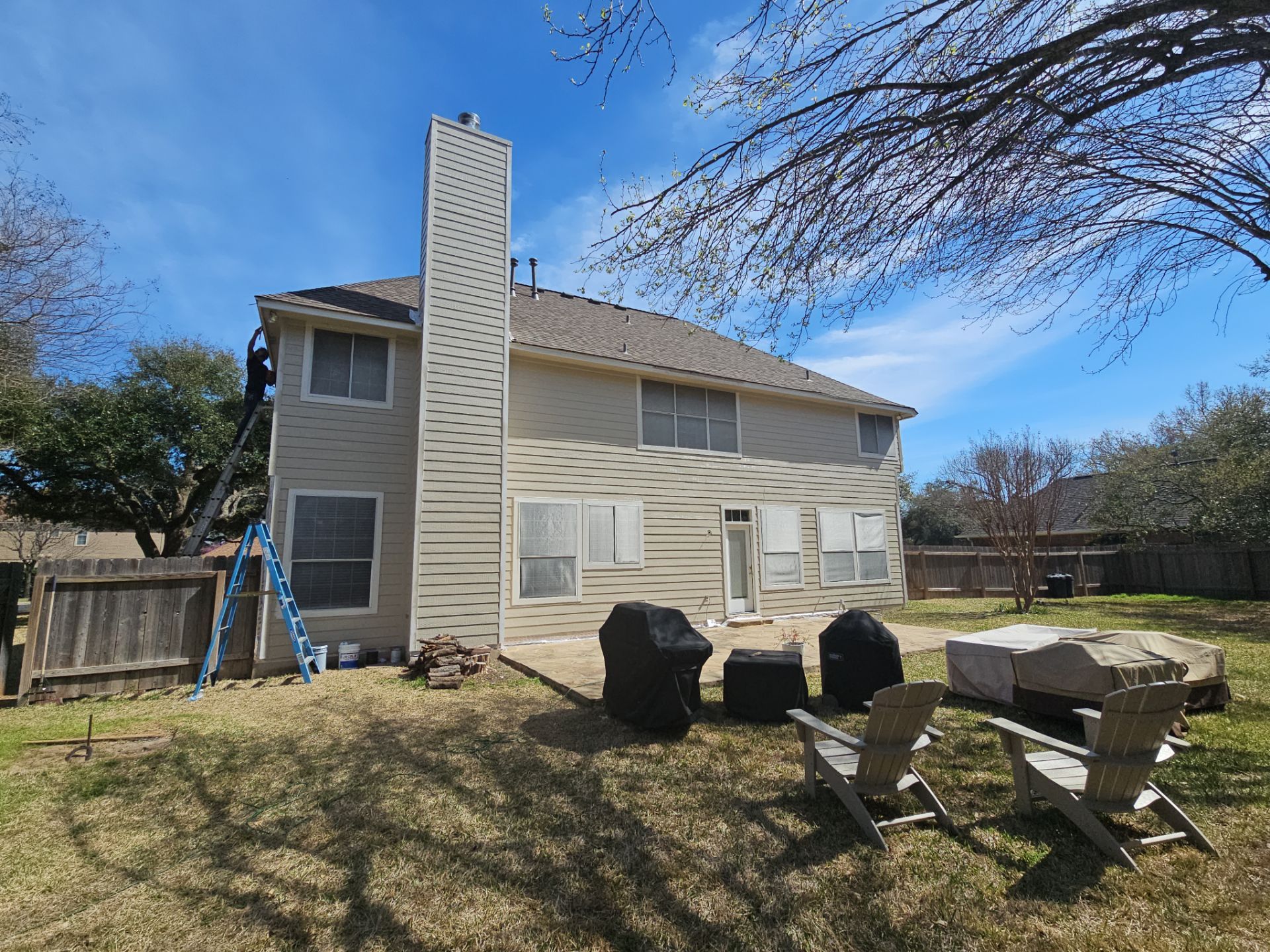 New Hardie Lap Siding & Board and Batten by DeZign Roofing & Exteriors