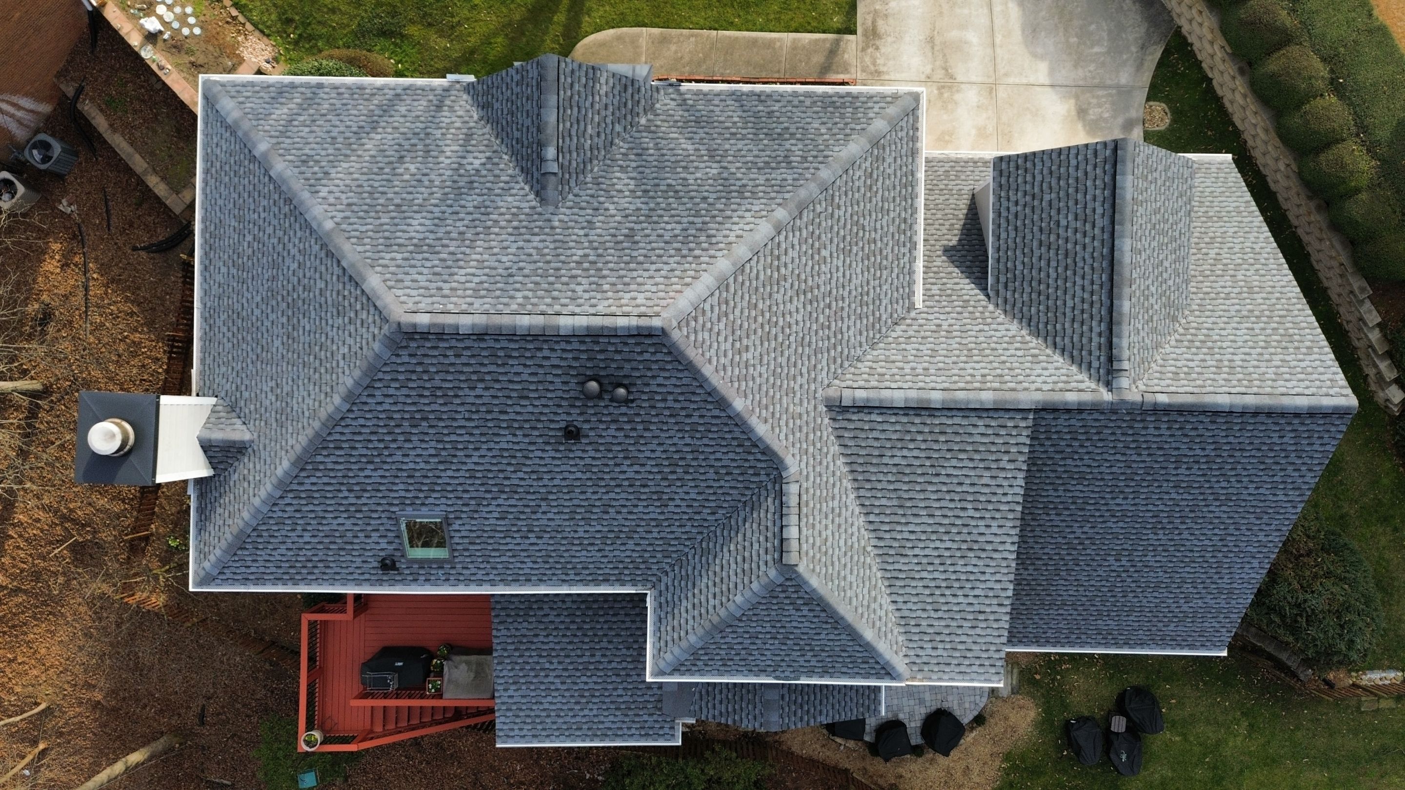 Roswell, GA Roof Replacement GAF Timberline UHDZ Pewter Gray by Reset Roofing
