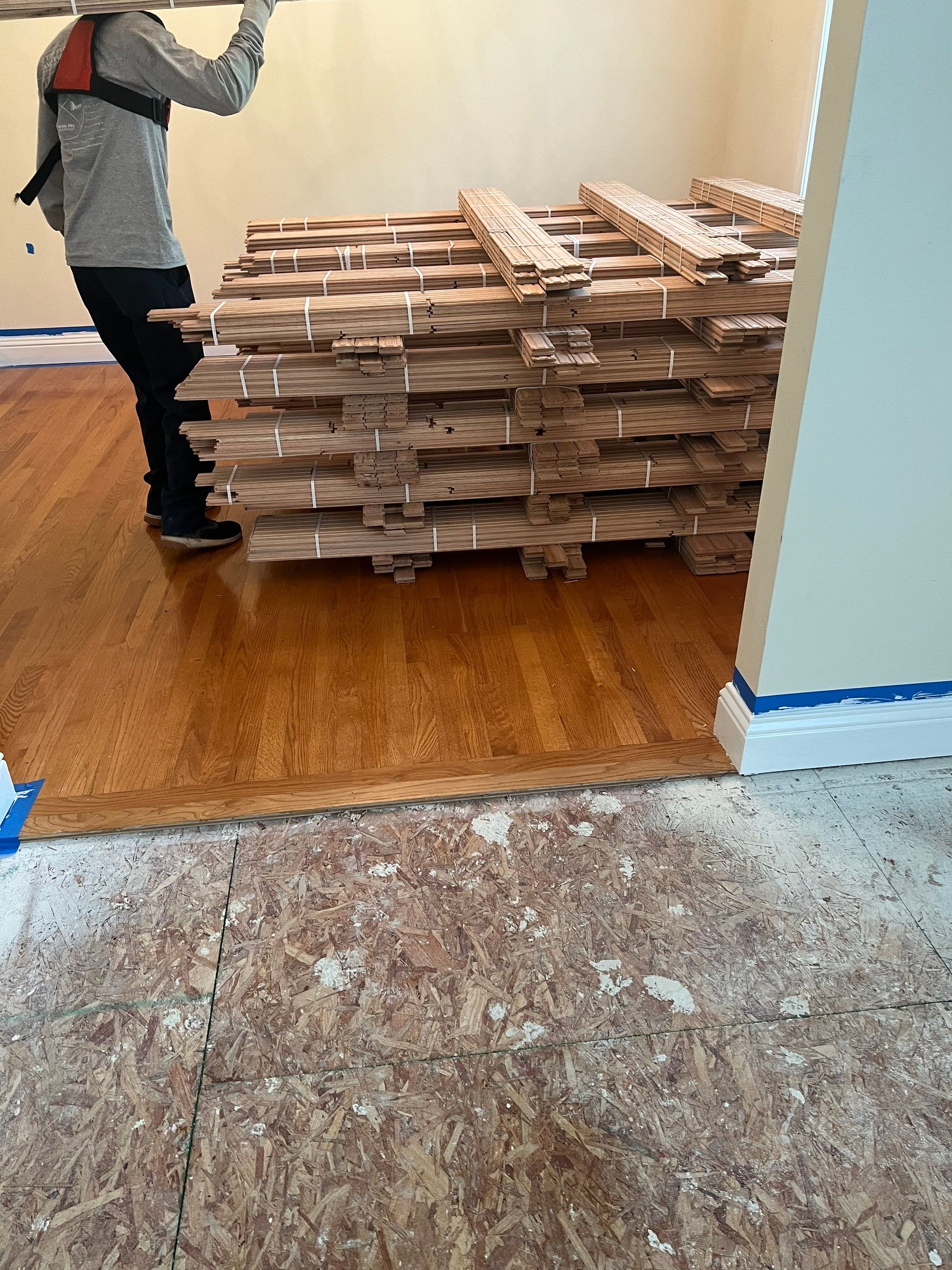 New floors added, and refinished existing by Accent Custom Floors