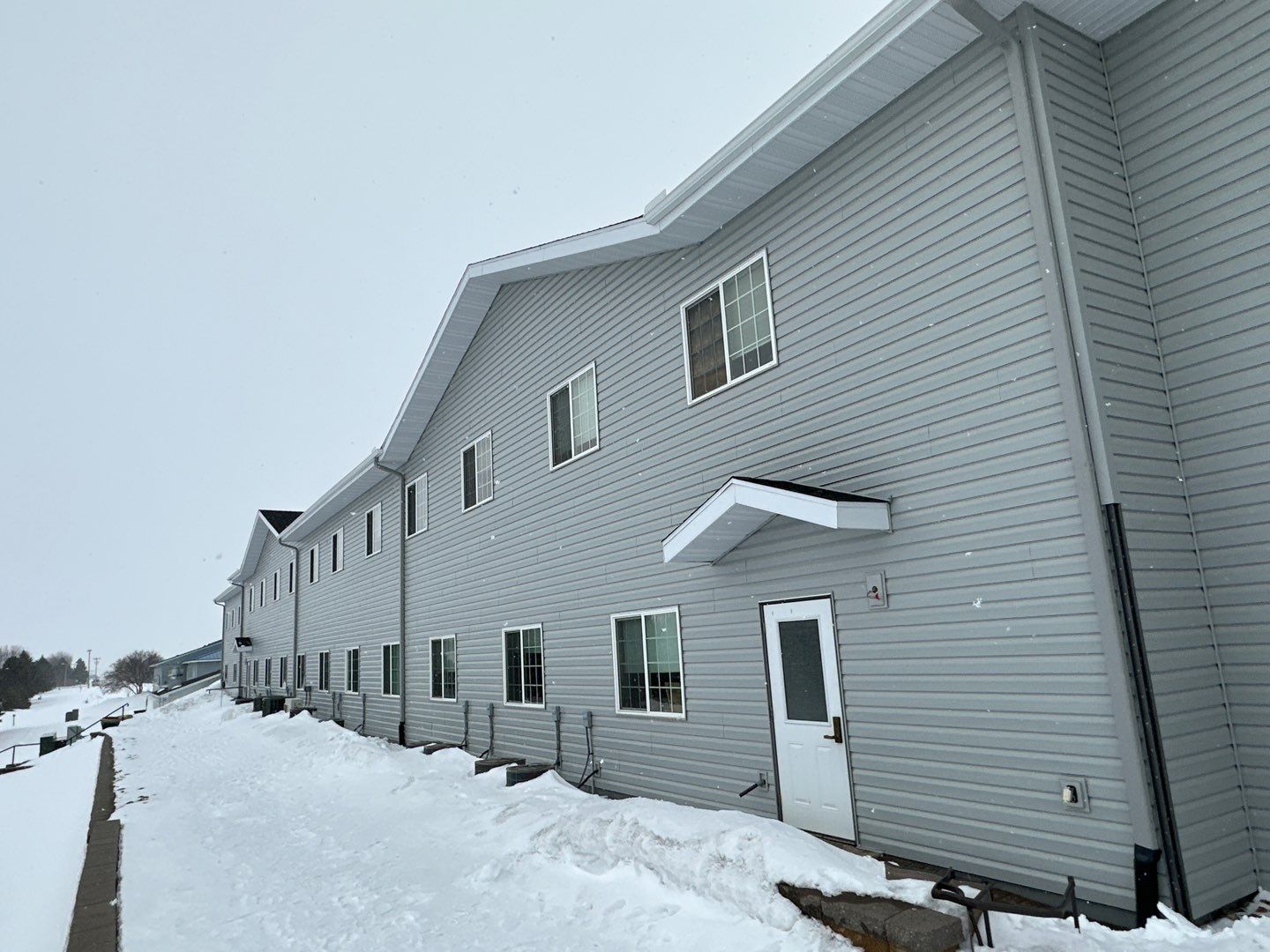 630' of White 5" Gutter in Morris by Next Level Seamless Gutters / Exteriors Inc.