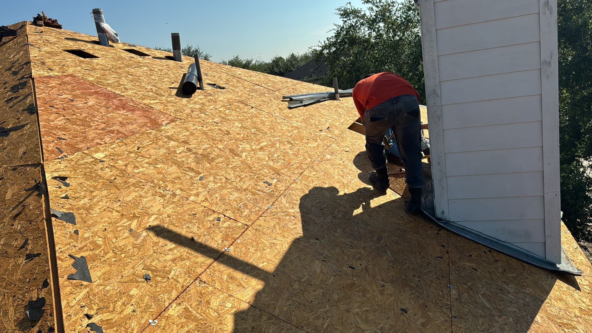 Residential Roofing Installation using Owen's Corning Duration (Lifetime) Shingles by Roof Repair Company