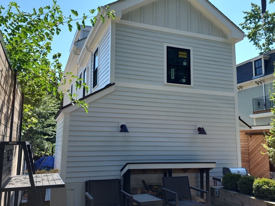 Siding Installation using James Hardie by UBrothers Construction