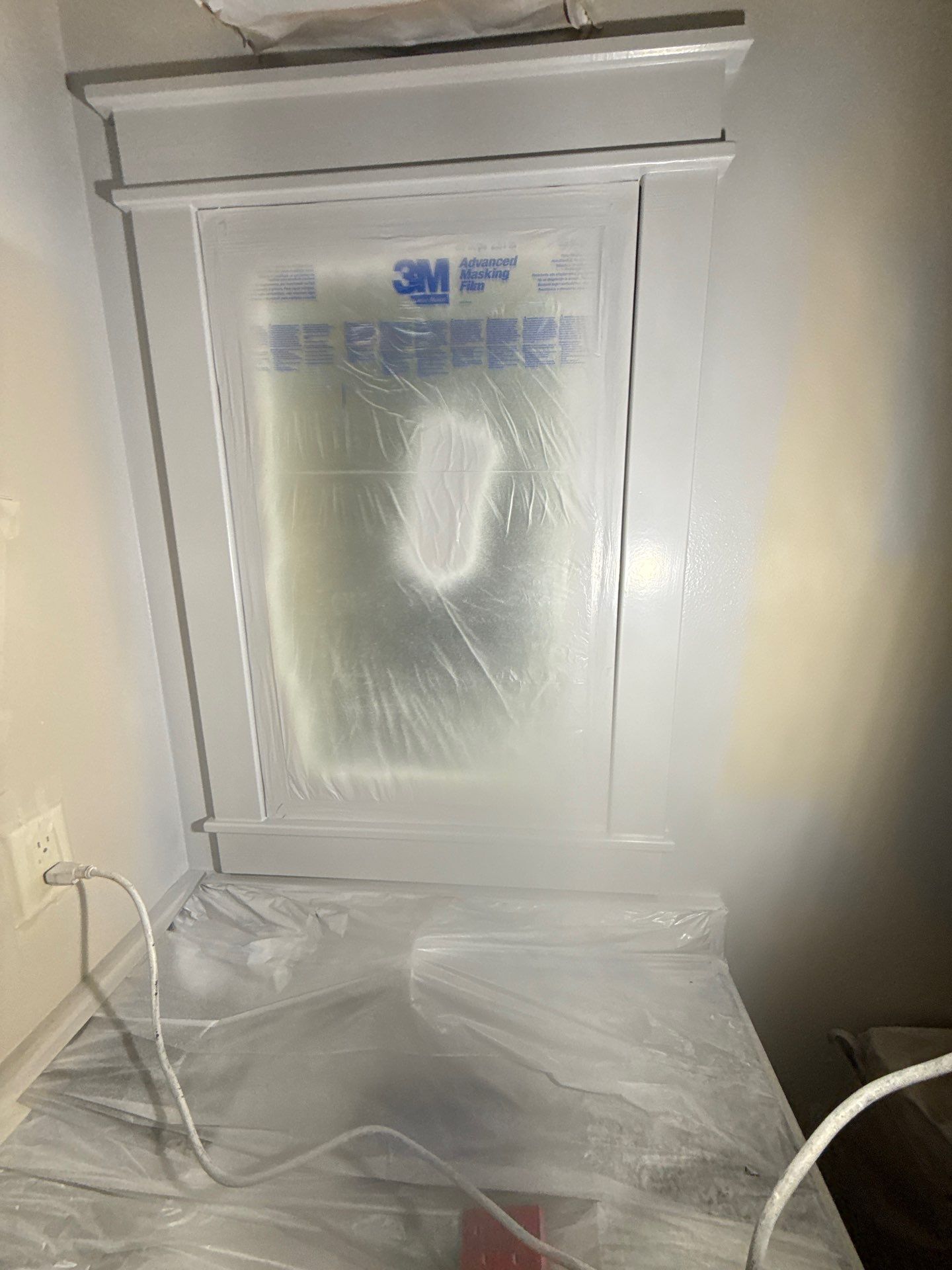 Residential Interior Repaint Color Change on Walls and Cabinets by Midwest Paint LLC