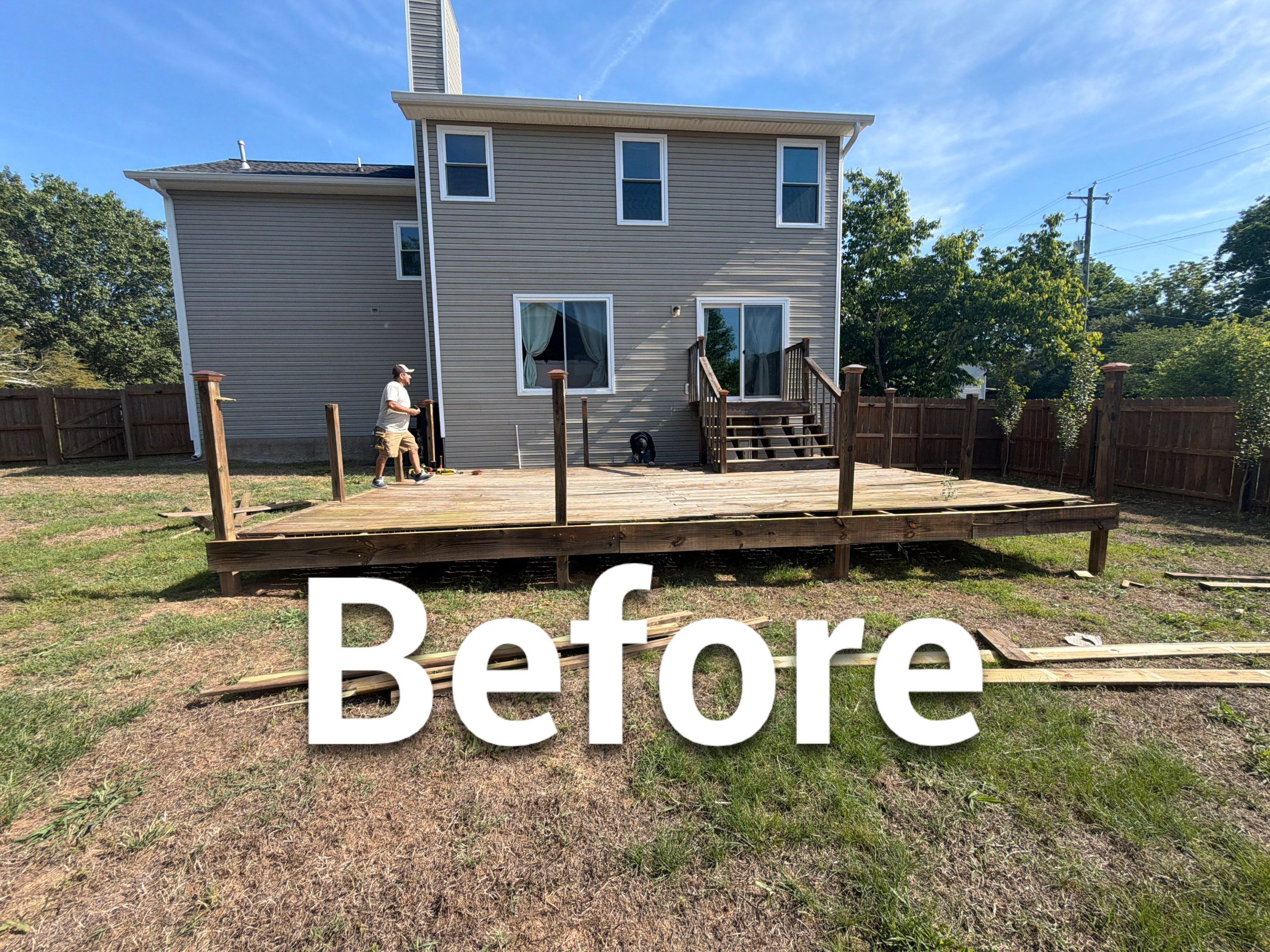 Deck Build in Hermitage by Music City Improvements