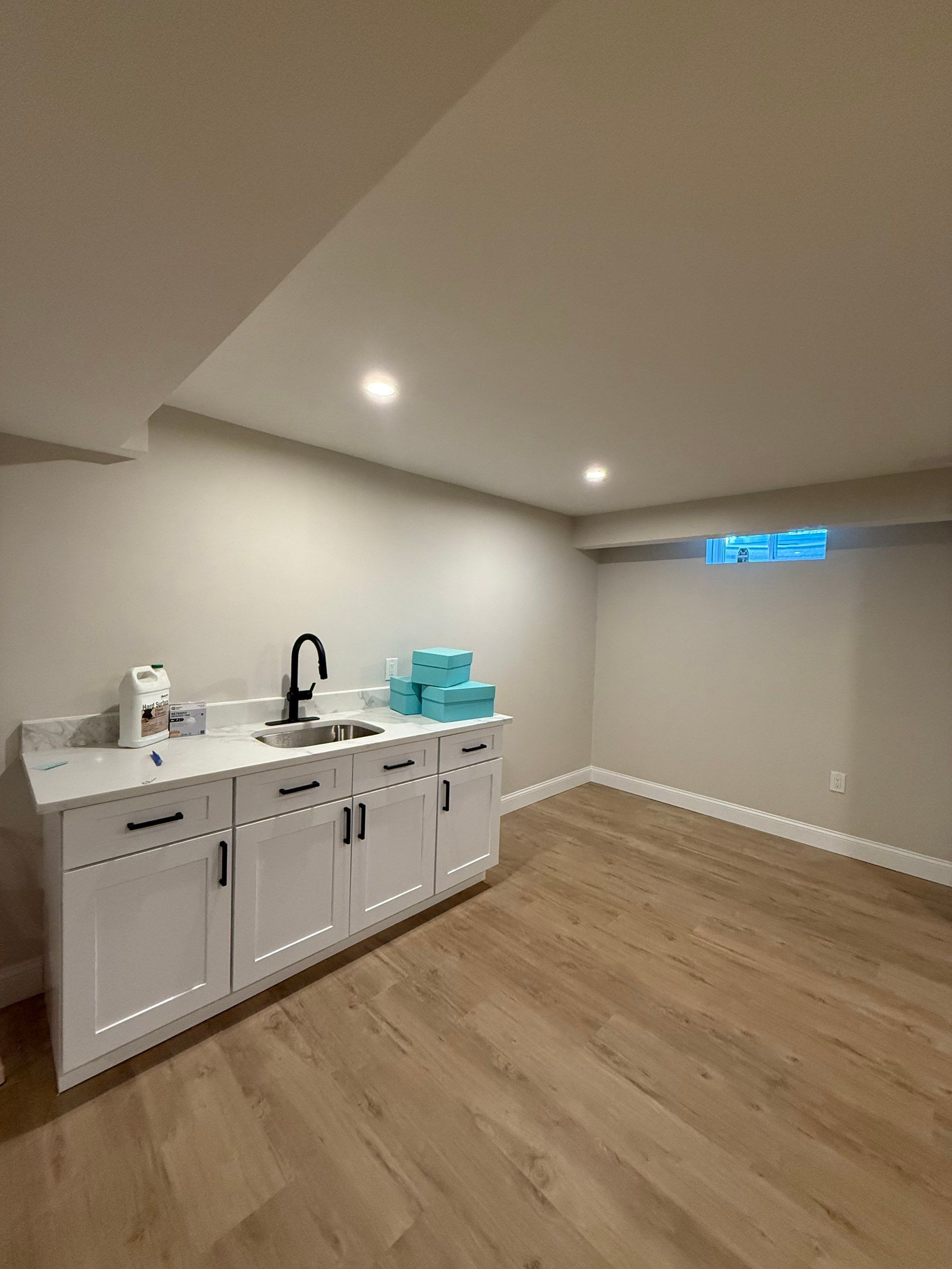 Basement Remodeling in Sharon, MA by Us Propaint And Renovation