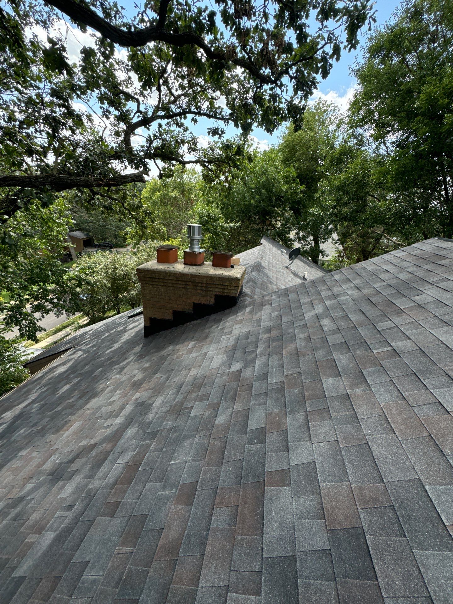 Malarkey Roof Replacement & Skylight Installation – Omaha, NE by Crows Roofing LLC
