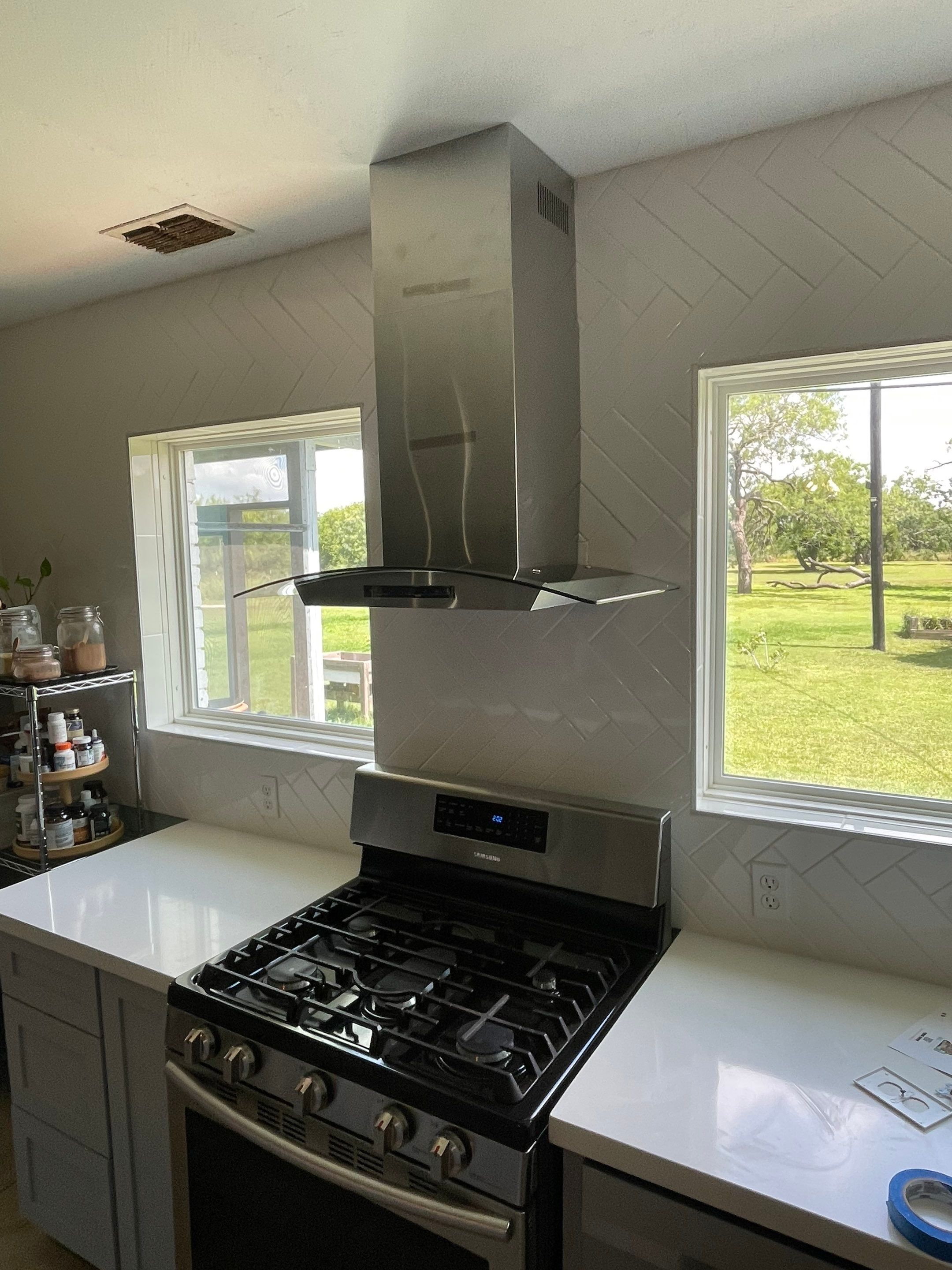 Stainless Steel Hood Vent Install in Rio Hondo, Tx by PMG Home LLC