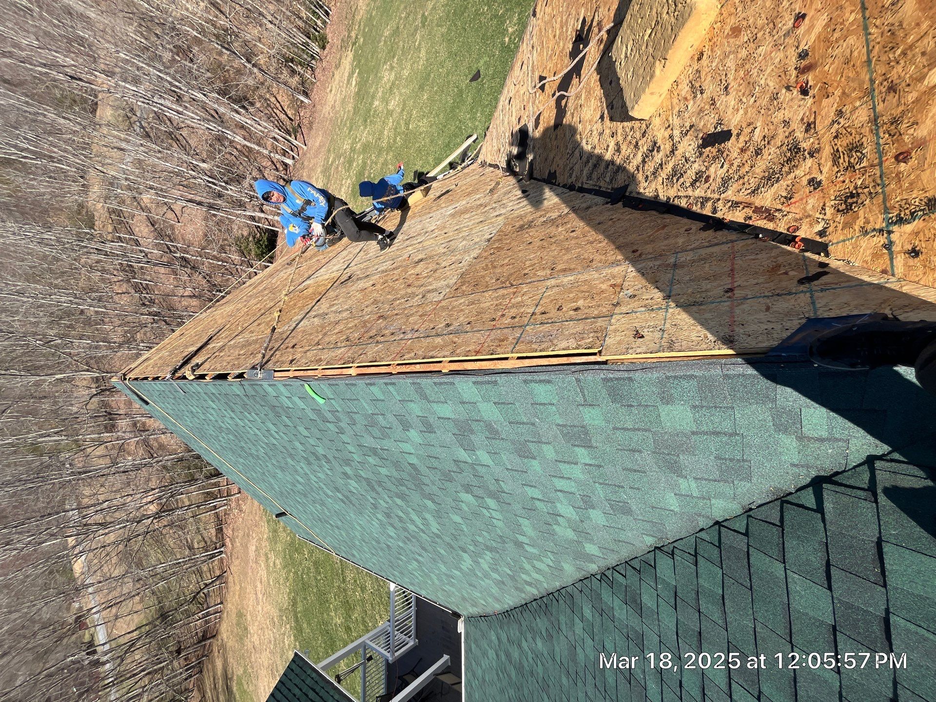 Residential Roofing Installation using Certainteed Landmark Pro Shingles by Fahey Roofing + Contracting