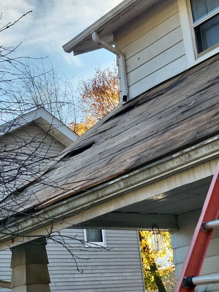 ATLAS PINNACLE COLOR: SCOTCHGARD COASTAL GRANITE DRIP EDGE: WHITE by Eagle Eye Roofing