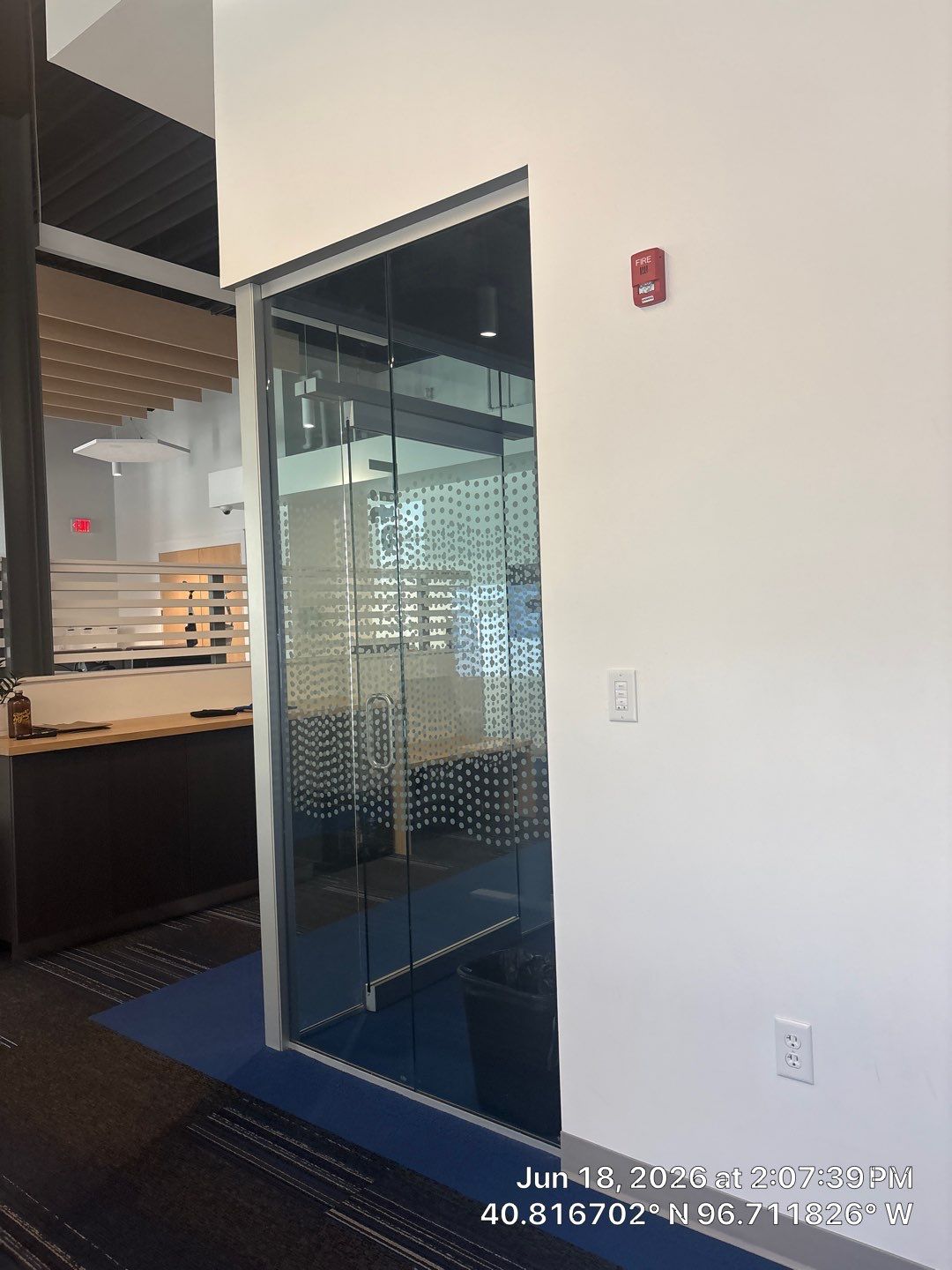 Commercial Interior Renovation and AV Installation in Lincoln by CompanyCam Sales Demo