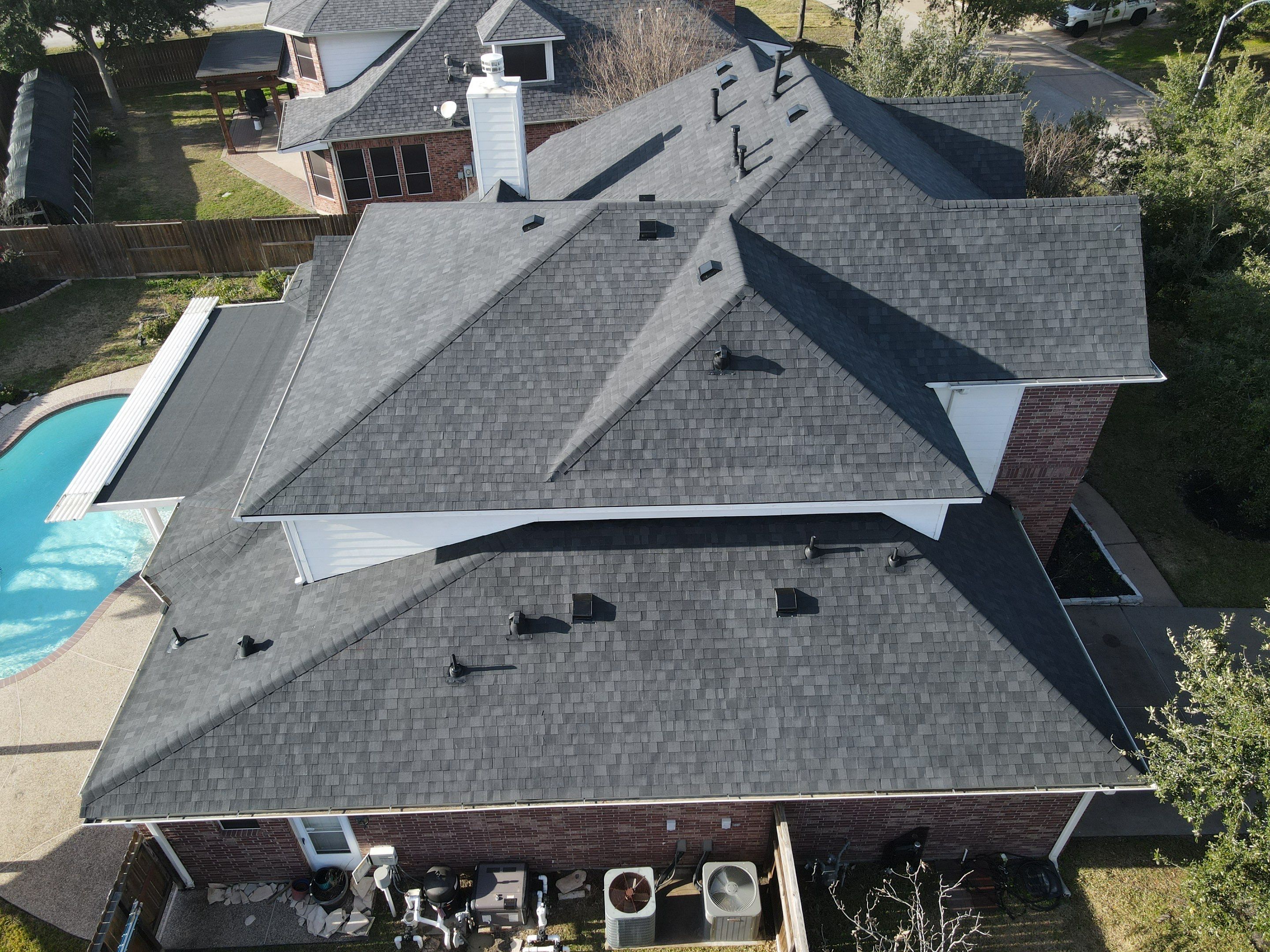 Roof Replacement using Owen's Corning - Duration Onyx Black by Roof Concepts Construction