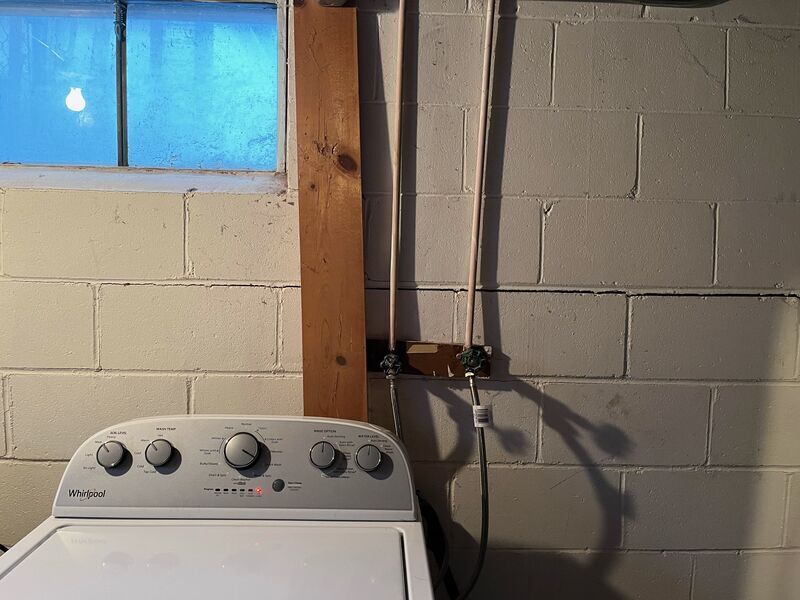 Bowing wall repair with Fortress Invisibeams by ACE Waterproofing & Basement Solutions