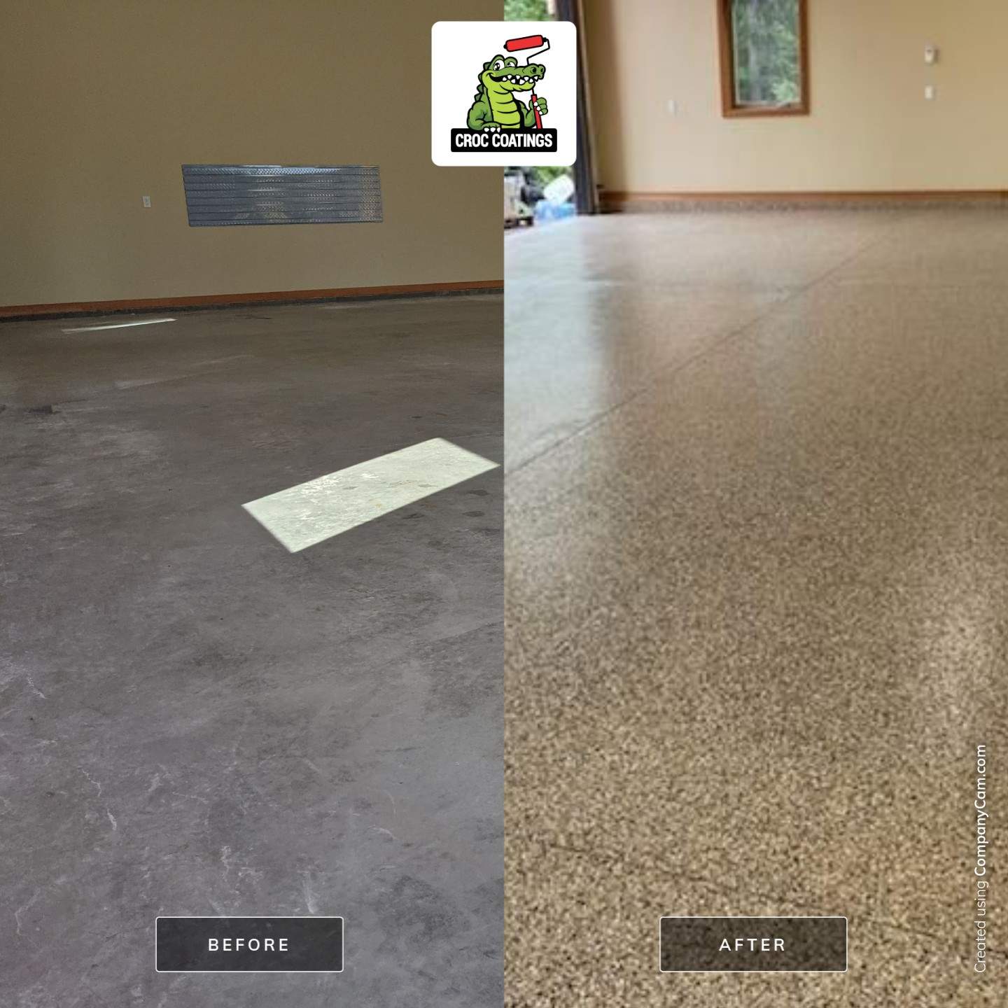 Shop Transformation using Sandstone and the Penntek Evolution System by Croc Coatings, LLC
