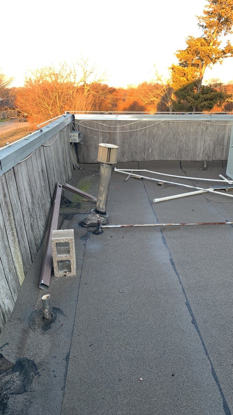 Full Commercial Roof Replacement using GAF Products in Anna Texas by Elite Roofing LLC