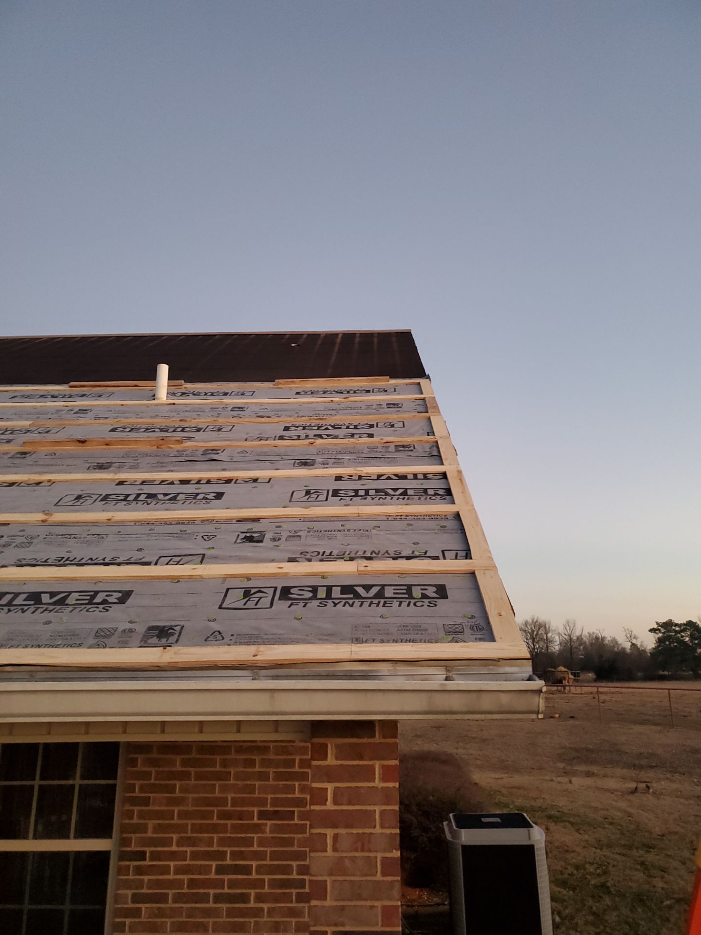 Residential Metal Roof Replacement using Reed's Metals: 26 GA. Colored Residential Metal Panels (Ivory) by Hostetler Roofing