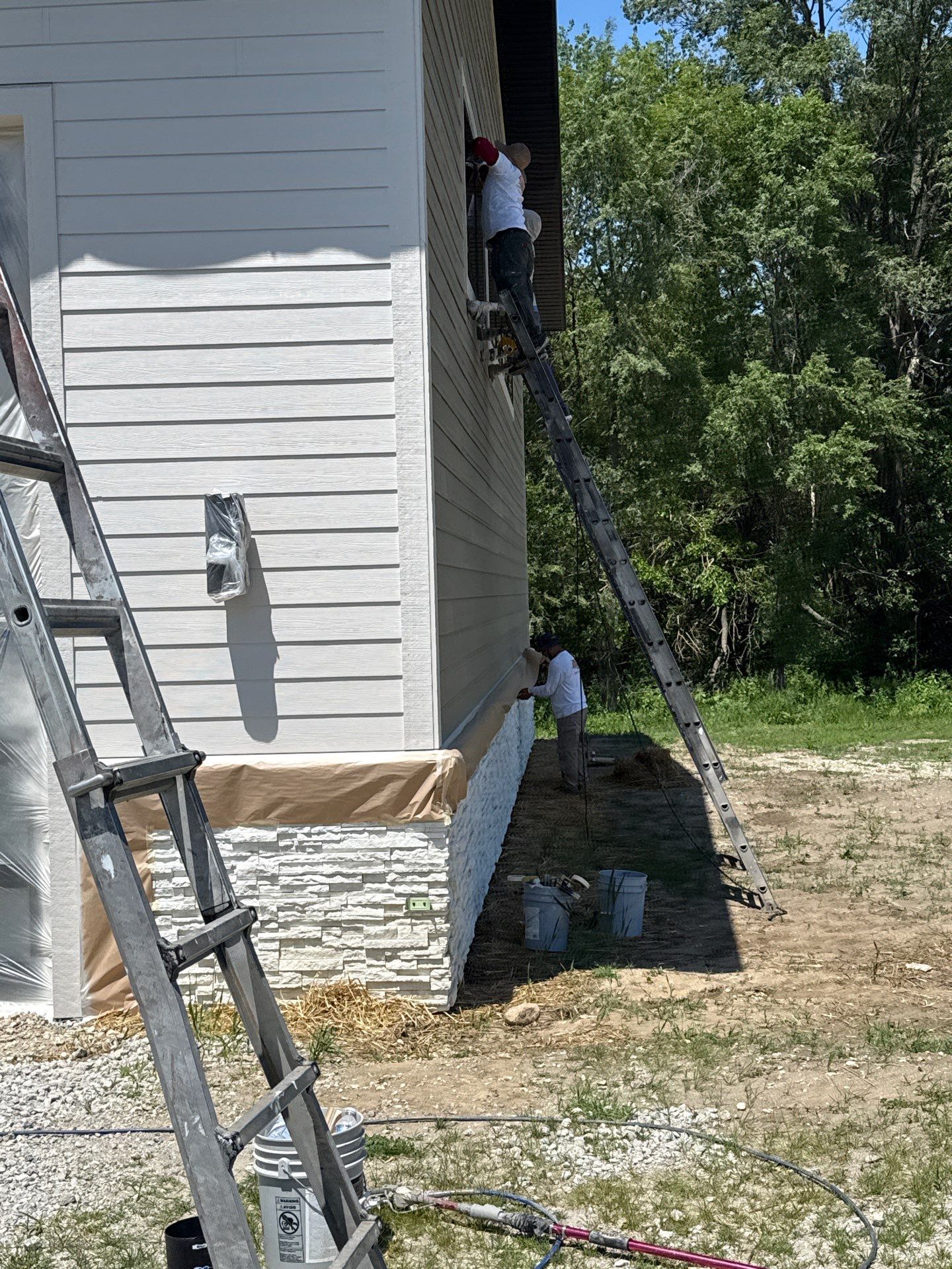 New Build Exterior by Midwest Paint LLC
